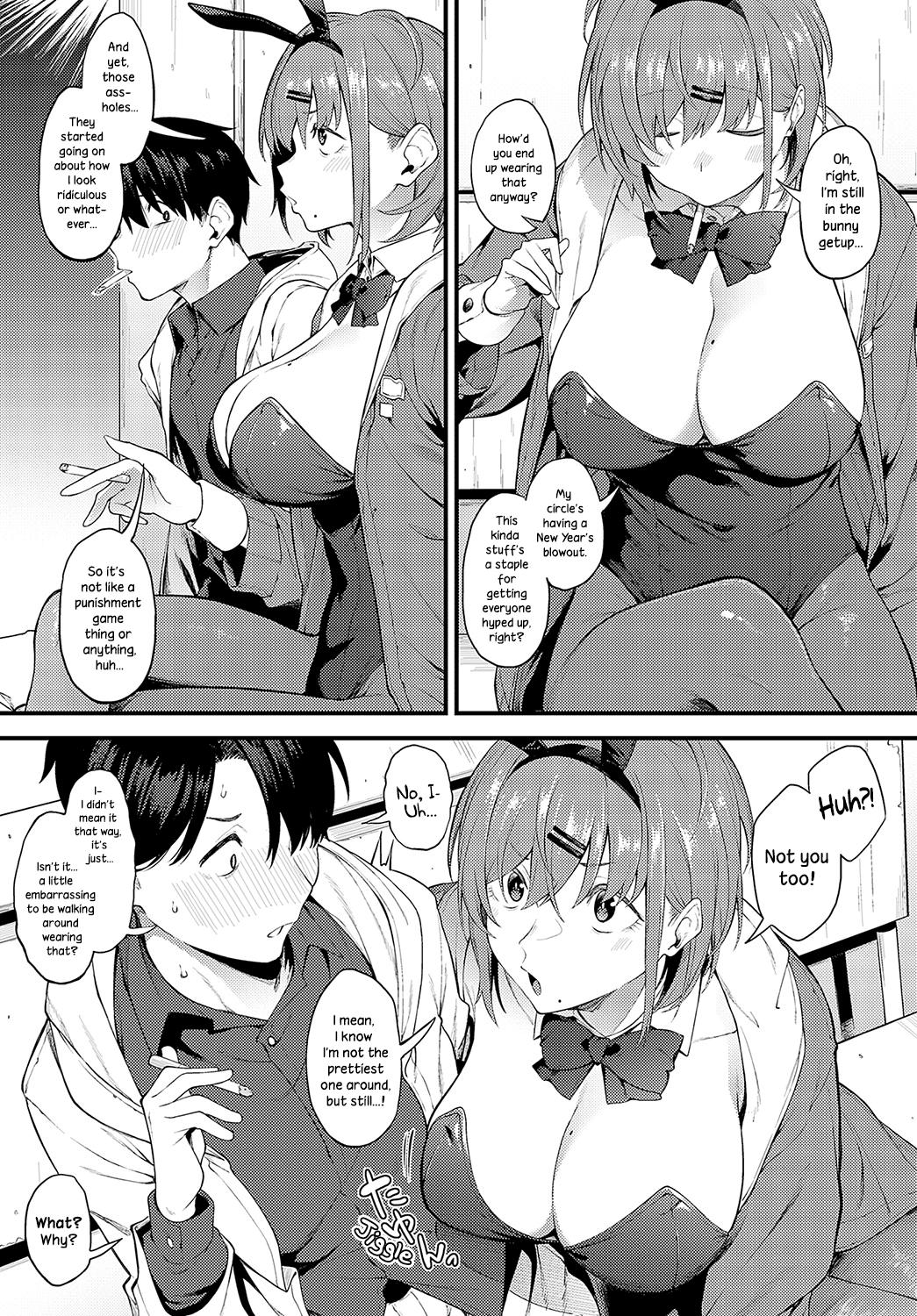Gay Theresome Usagi na Watashitachi | We Bunny Few Fat Pussy - Page 3