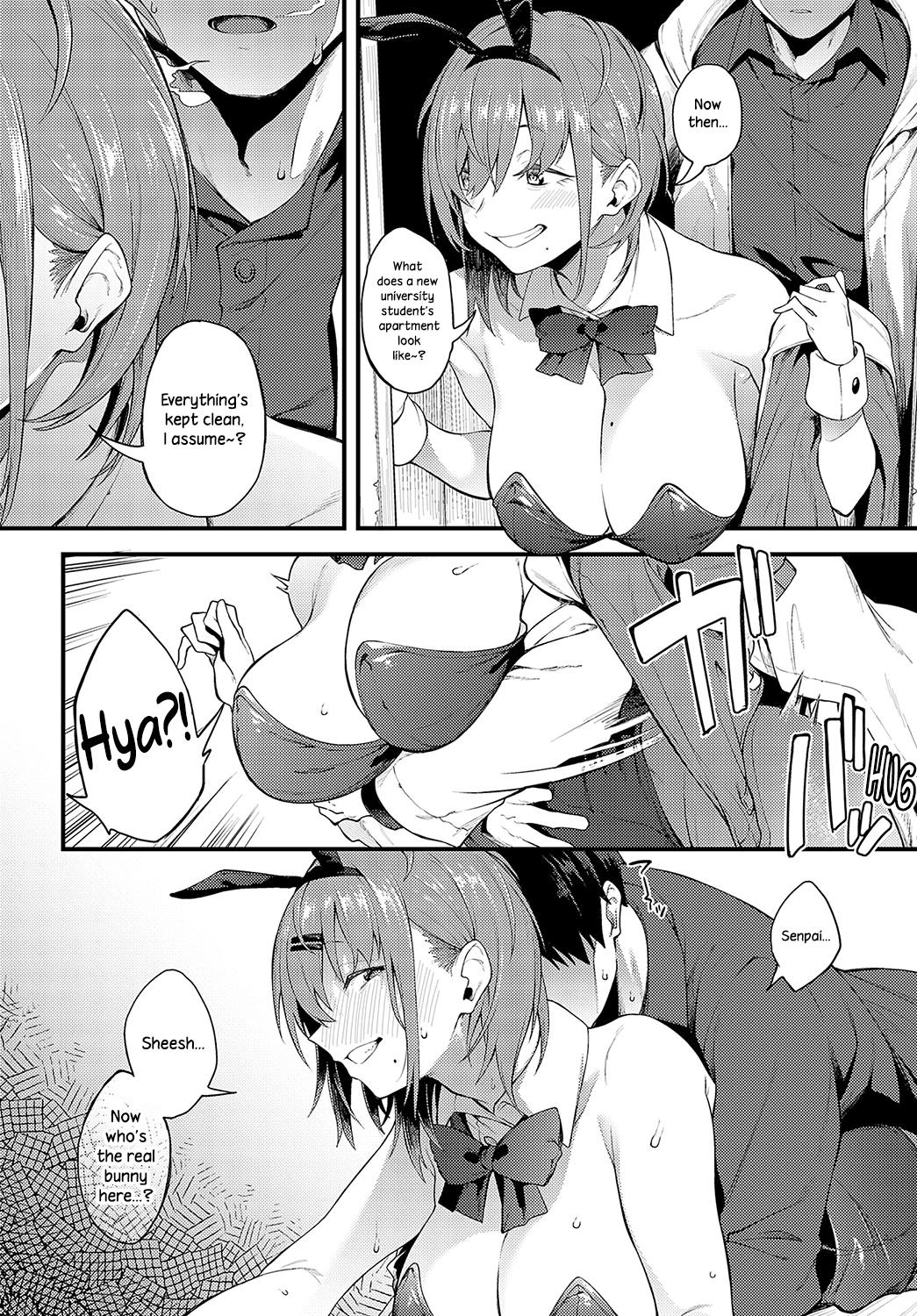 Gay Theresome Usagi na Watashitachi | We Bunny Few Fat Pussy - Page 8