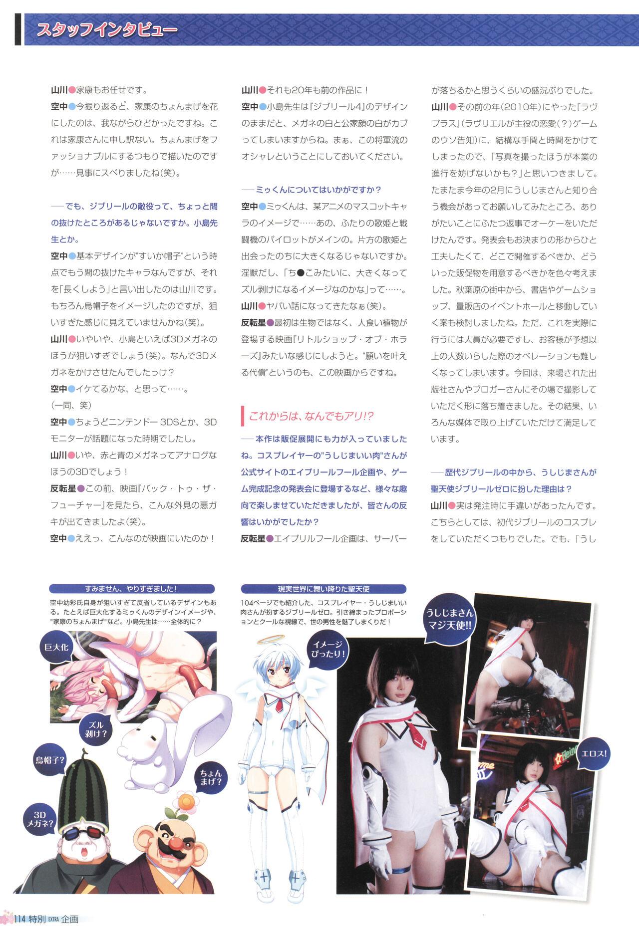 Sengoku Tenshi Djibril Official Fanbook 117