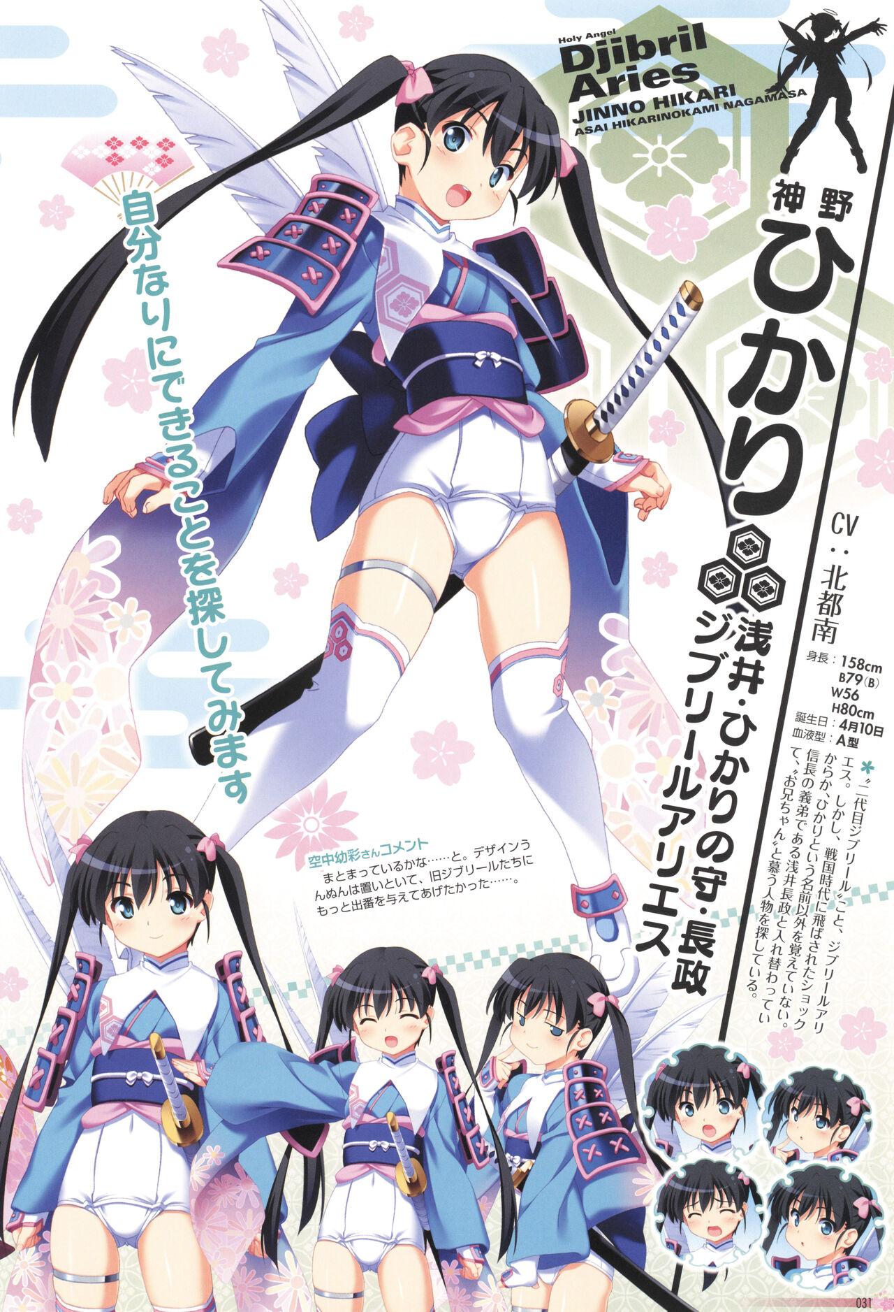 Sengoku Tenshi Djibril Official Fanbook 34