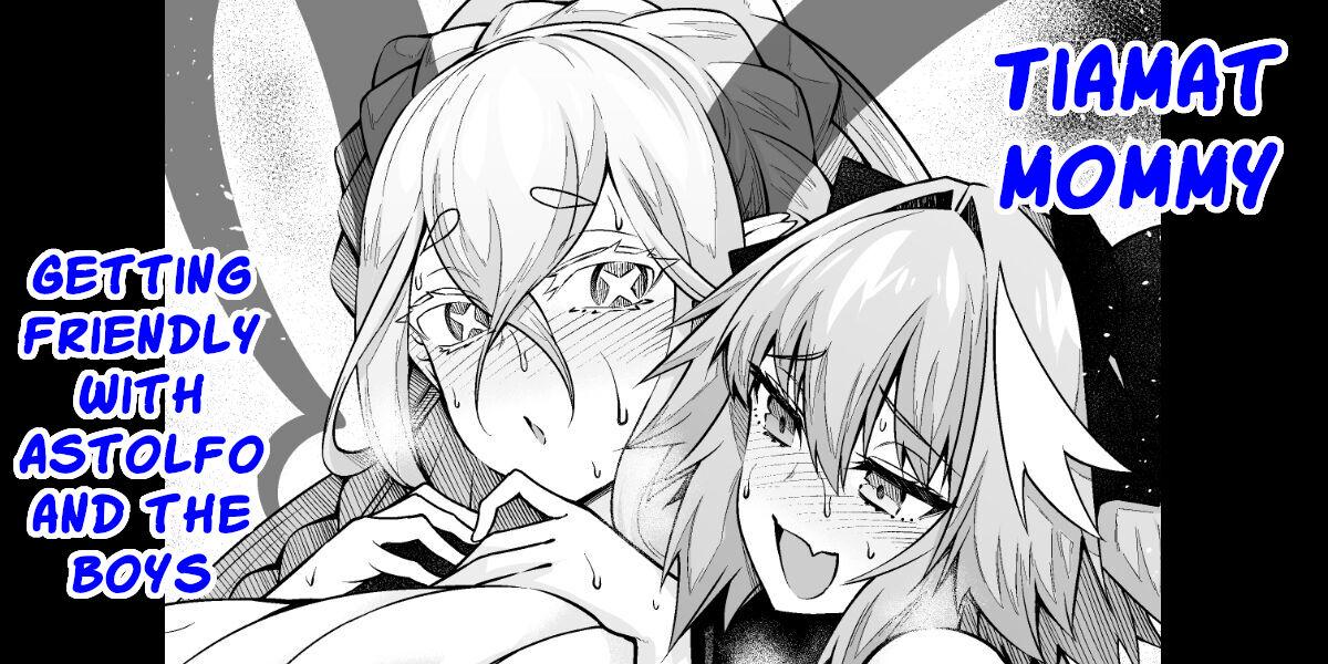 Pussysex Tiamat, Astolfo to Nakayoku Suru | Tiamat getting friendly with Astolfo and the boys - Fate grand order Gay Bus - Picture 1
