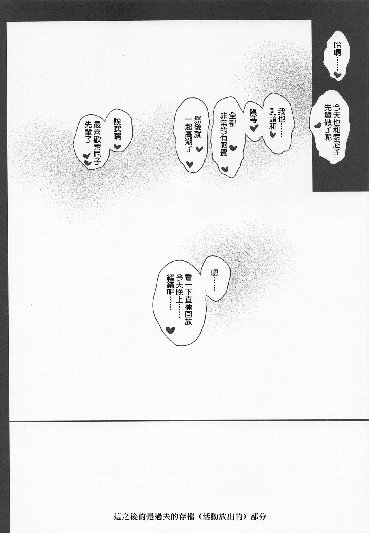 Slim #SoniCha Ikuiku Challenge Short Rough Stories - Super sonico Masterbation - Page 11