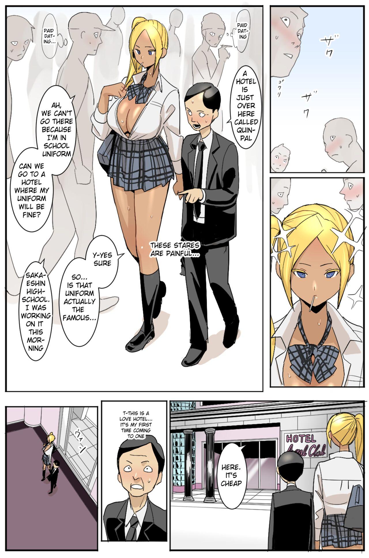 Blackwoman Hajimete no Enkou - Original Gay Gangbang - Page 2