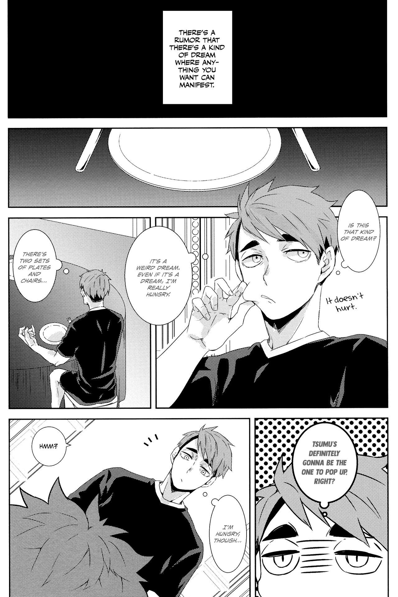 Amature M no Shokutaku | M's Dining Table - Haikyuu Futanari - Page 3