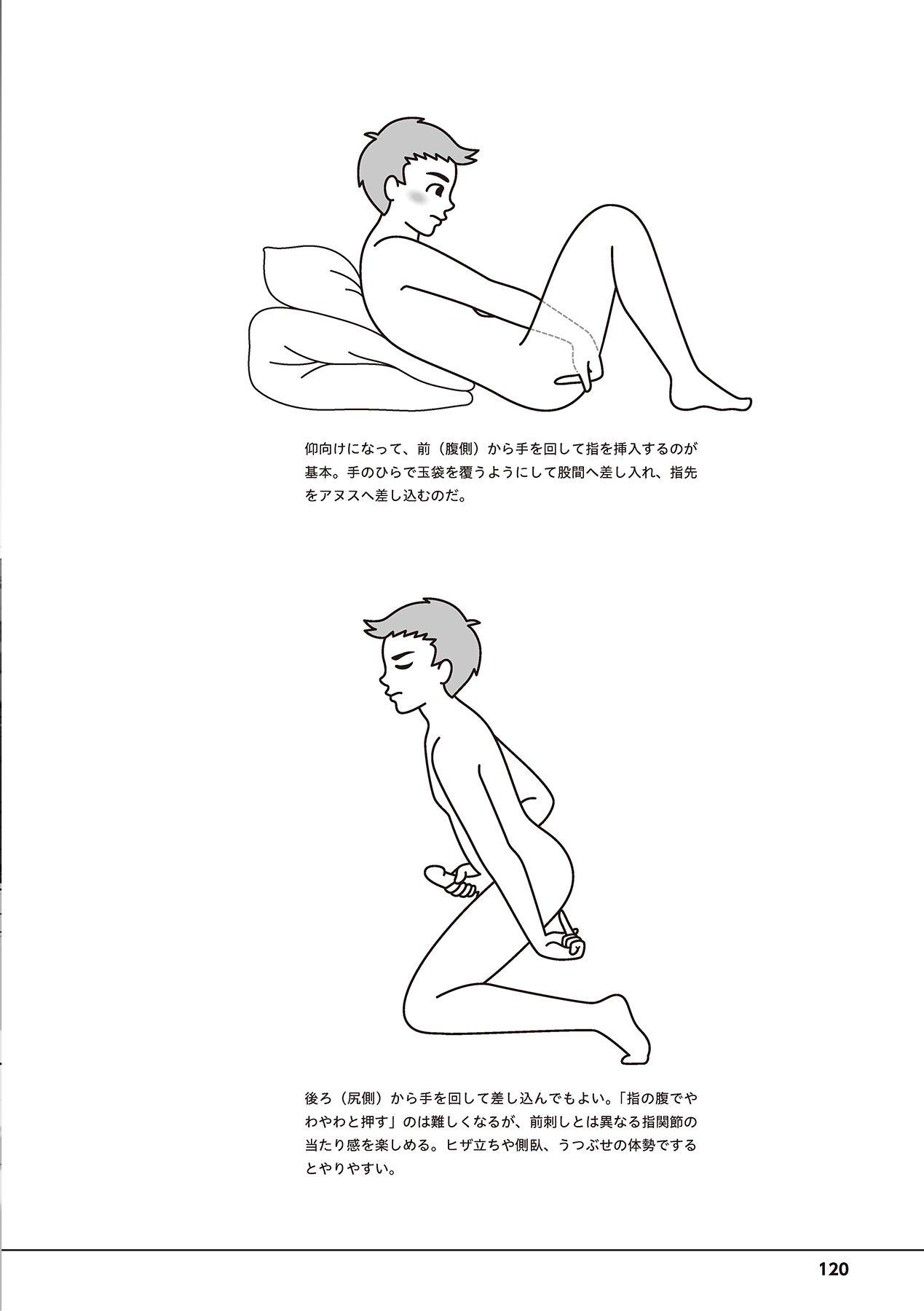 Otoko no Jii Onanie Kanzen Manual Illustration Han...... Onanie Play 121