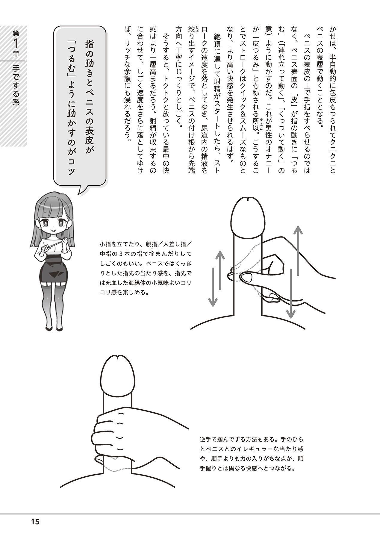 Otoko no Jii Onanie Kanzen Manual Illustration Han...... Onanie Play 16