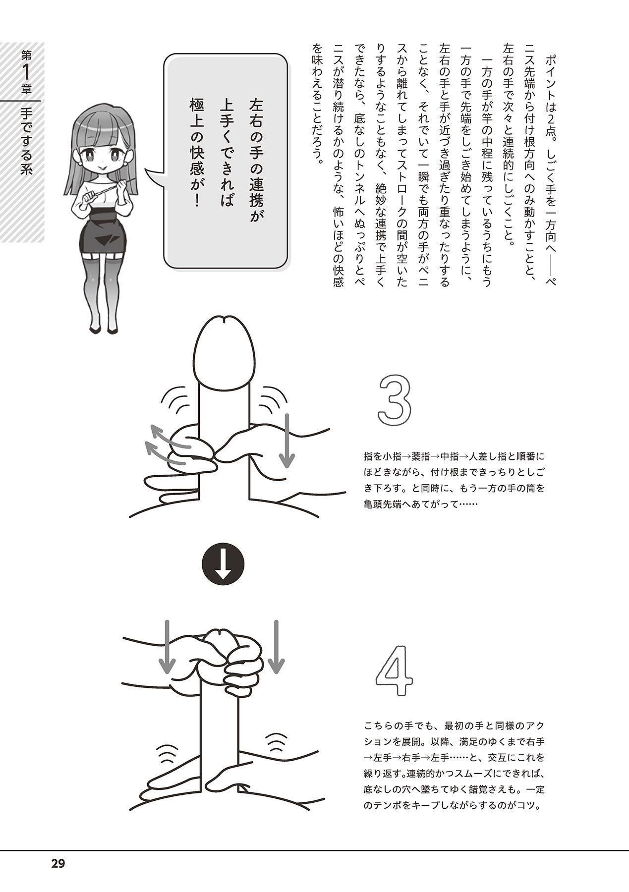 Otoko no Jii Onanie Kanzen Manual Illustration Han...... Onanie Play 30
