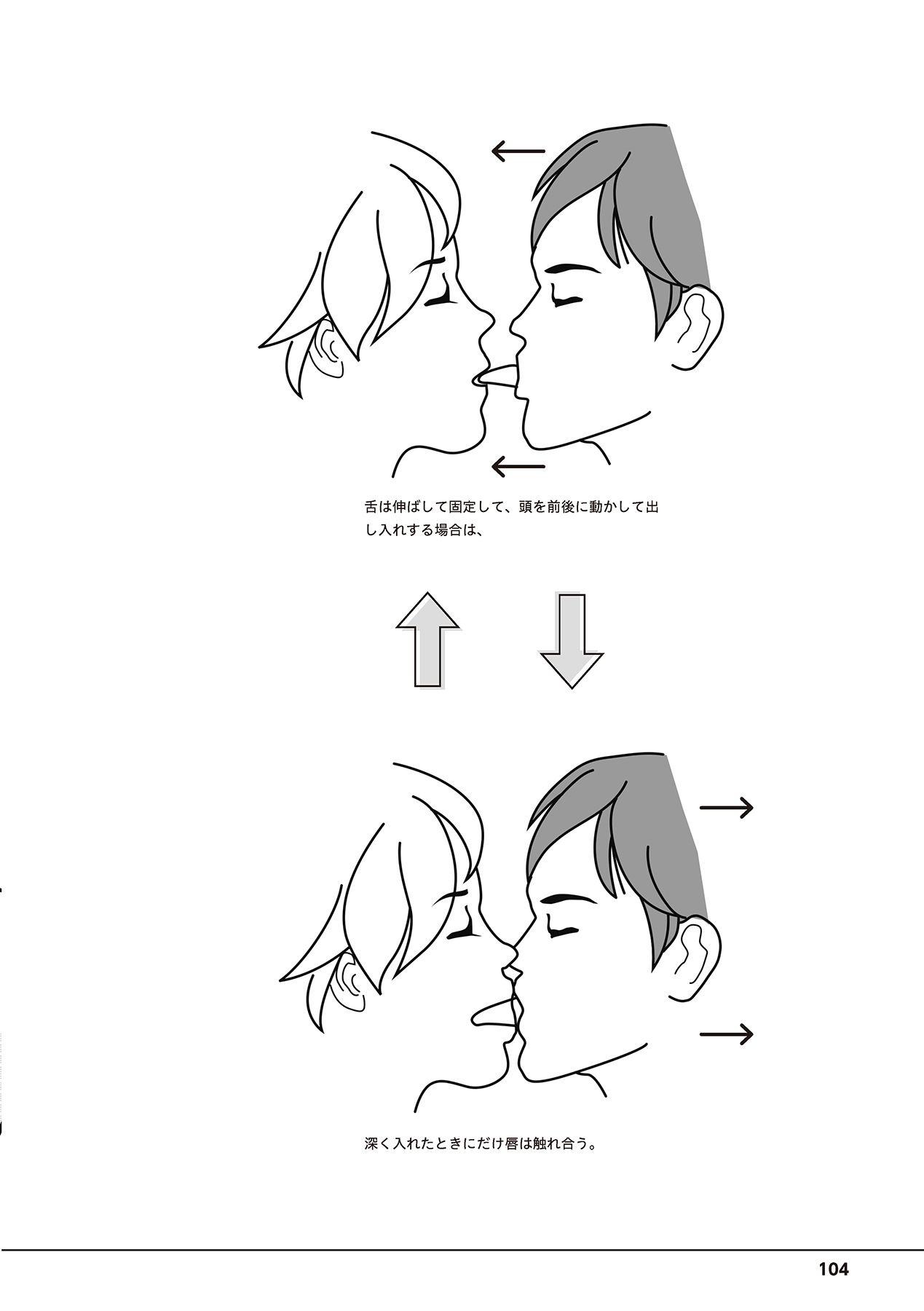 唇と舌の性感開発・キス完全マニュアル イラスト版……とろキス 105