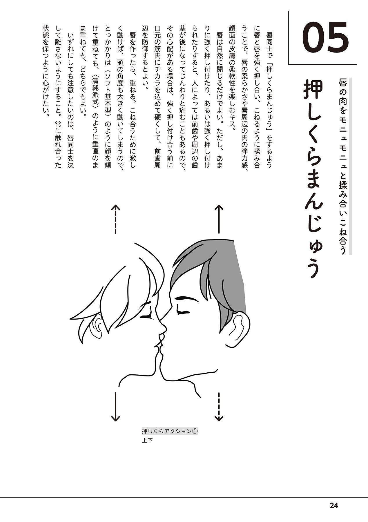 唇と舌の性感開発・キス完全マニュアル イラスト版……とろキス 25