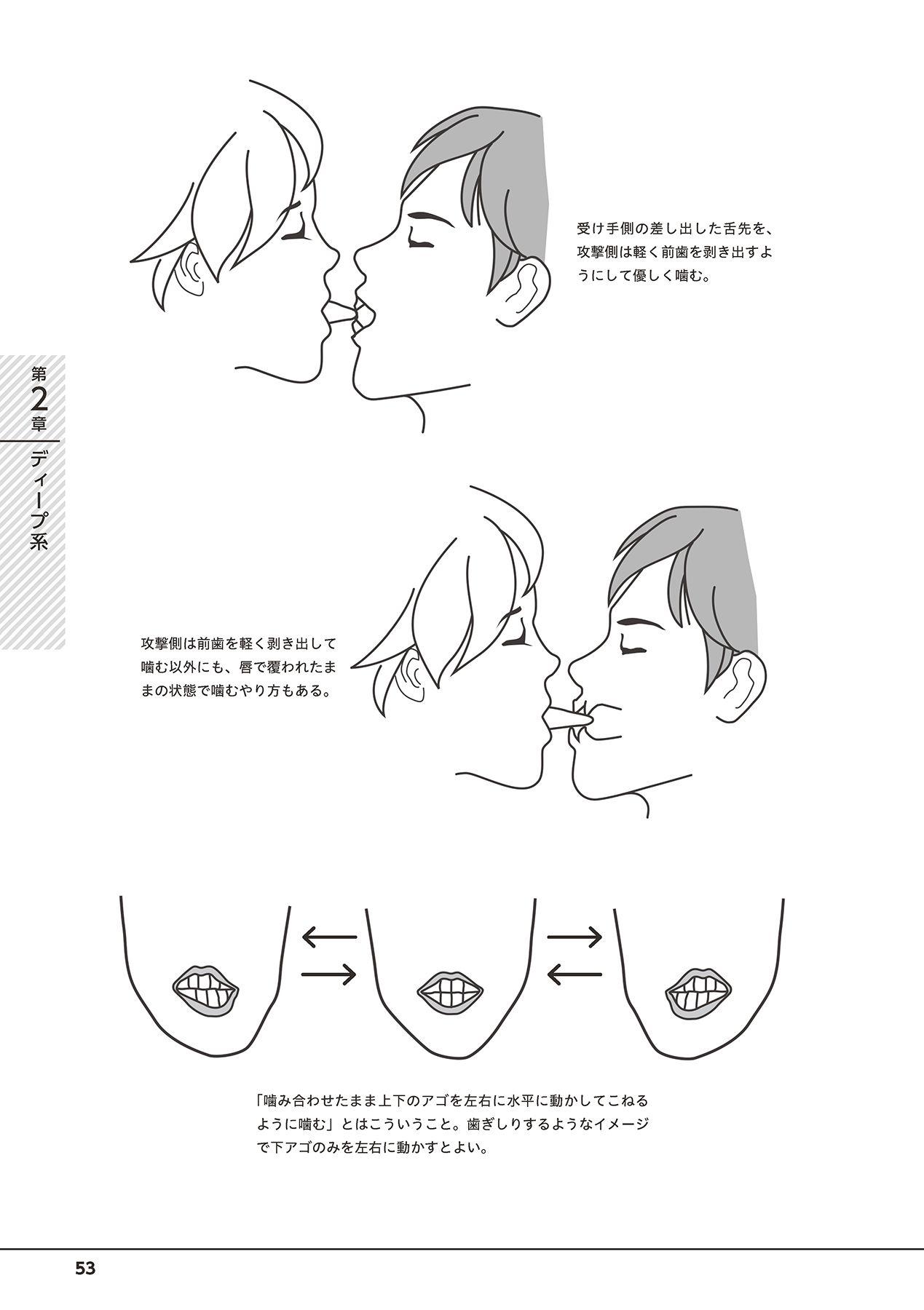 唇と舌の性感開発・キス完全マニュアル イラスト版……とろキス 54