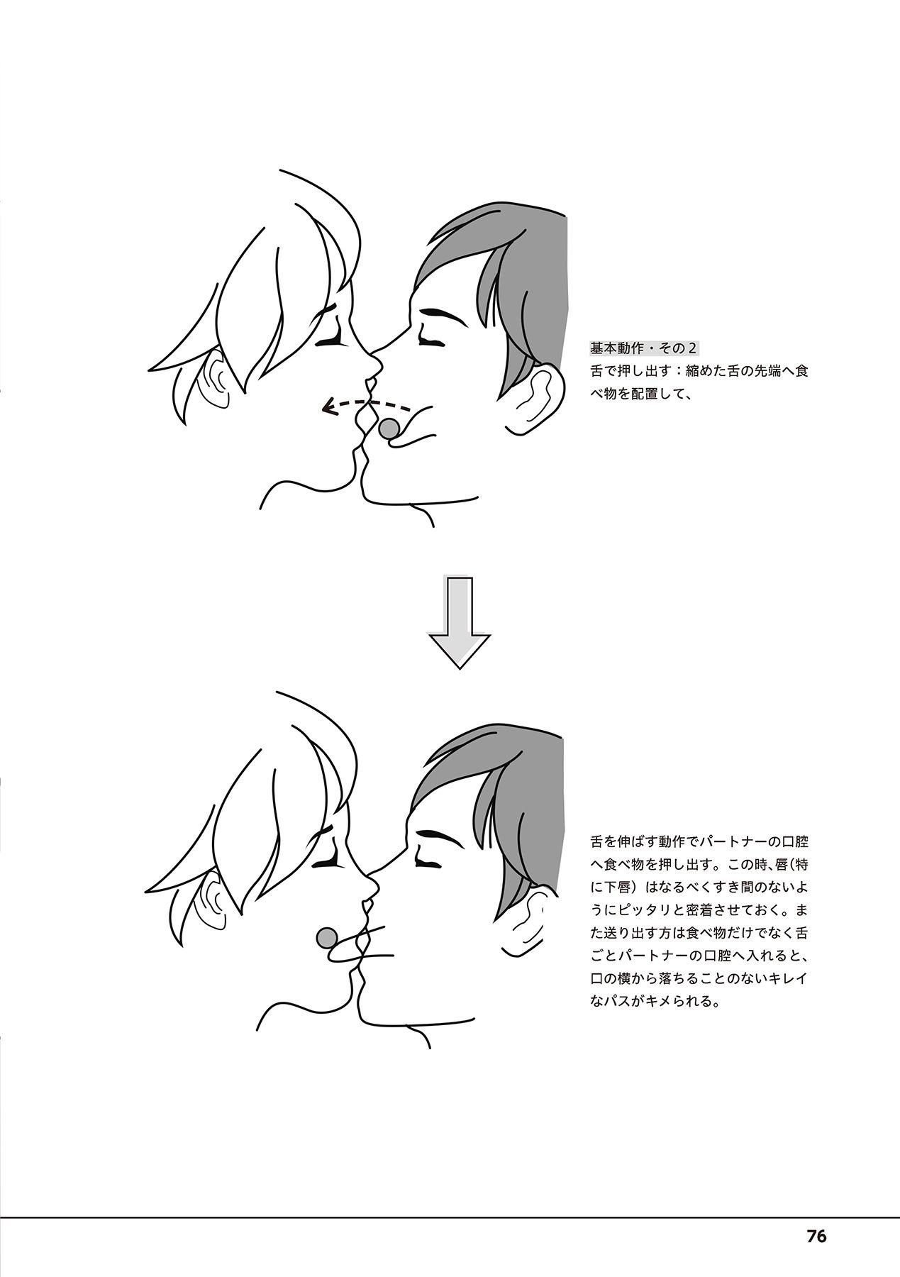 唇と舌の性感開発・キス完全マニュアル イラスト版……とろキス 77