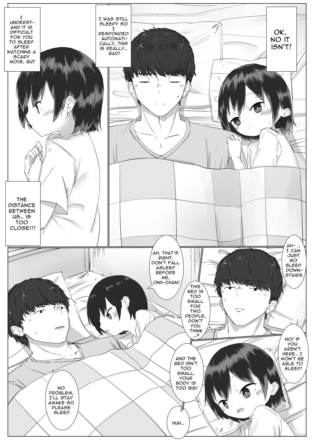 Bare Kyorikan no Chikasugiru Imouto to Amaama Icha Love Ecchi | Sweet Flirty Lovey Sex with your VERY Intimate Little Sister - Original Spy Camera - Page 7