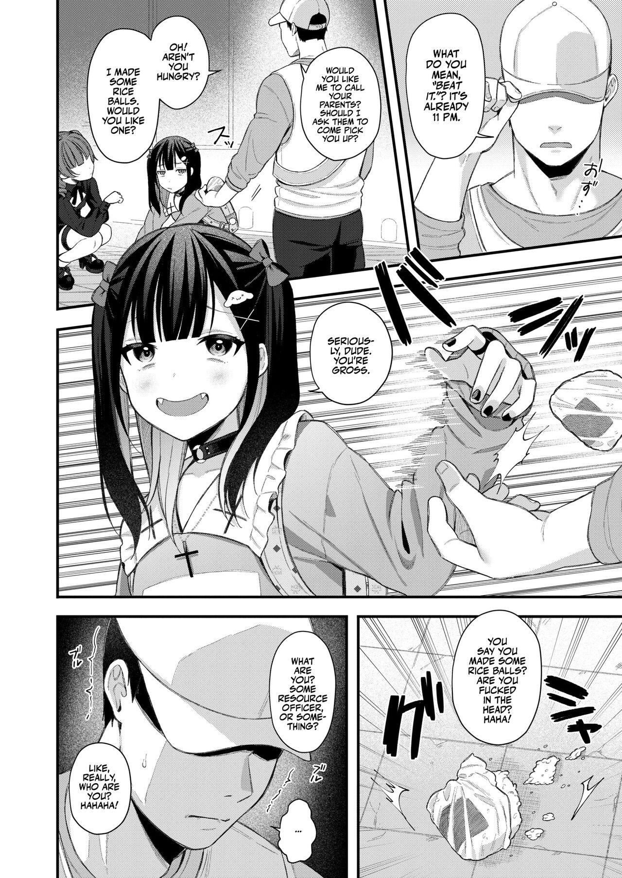 Small Tits Mesugaki, choro sugi w | Fucking Brats Is Way Too Easy Chapter 01 Perfect Teen - Page 4