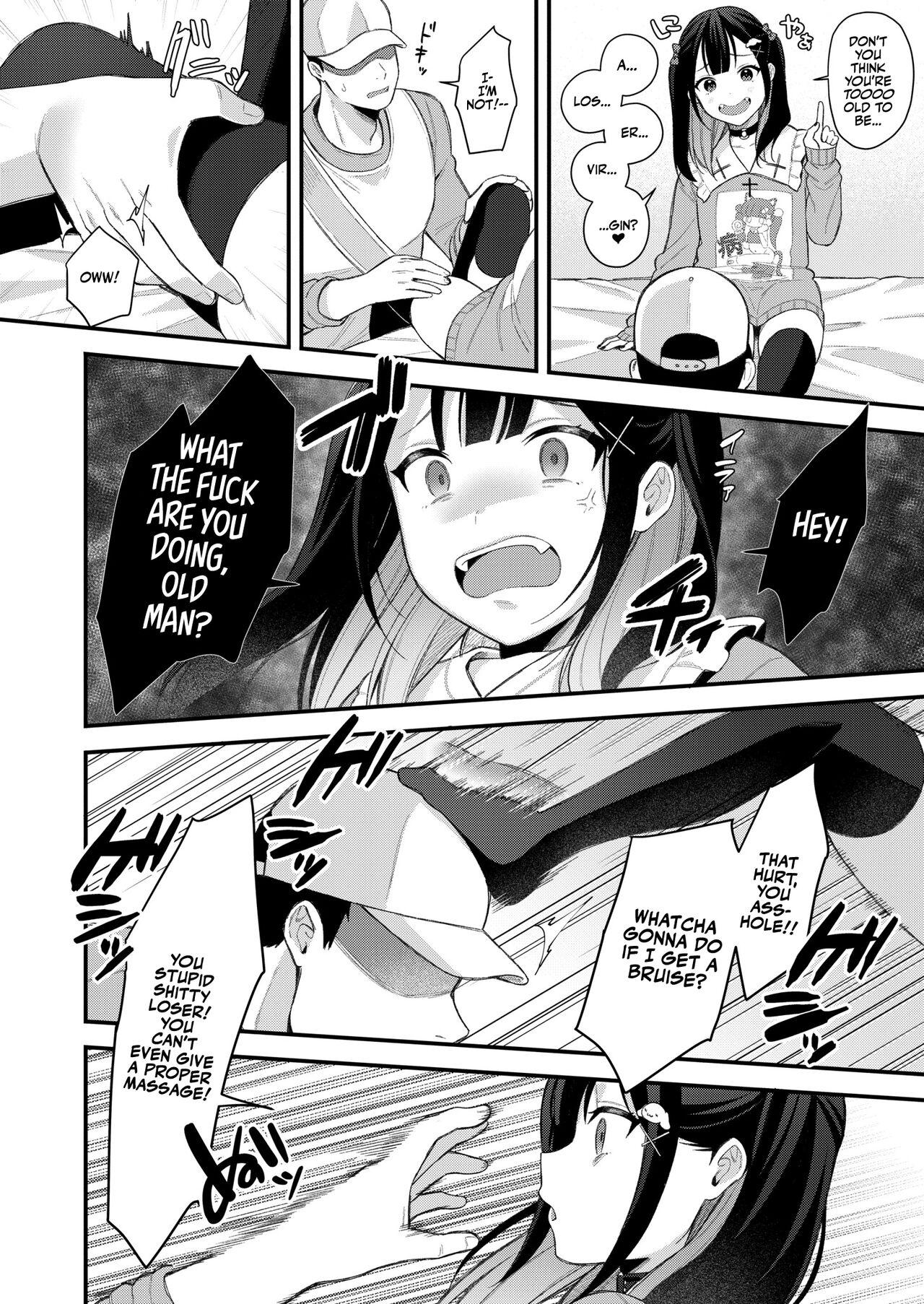 Small Tits Mesugaki, choro sugi w | Fucking Brats Is Way Too Easy Chapter 01 Perfect Teen - Page 8