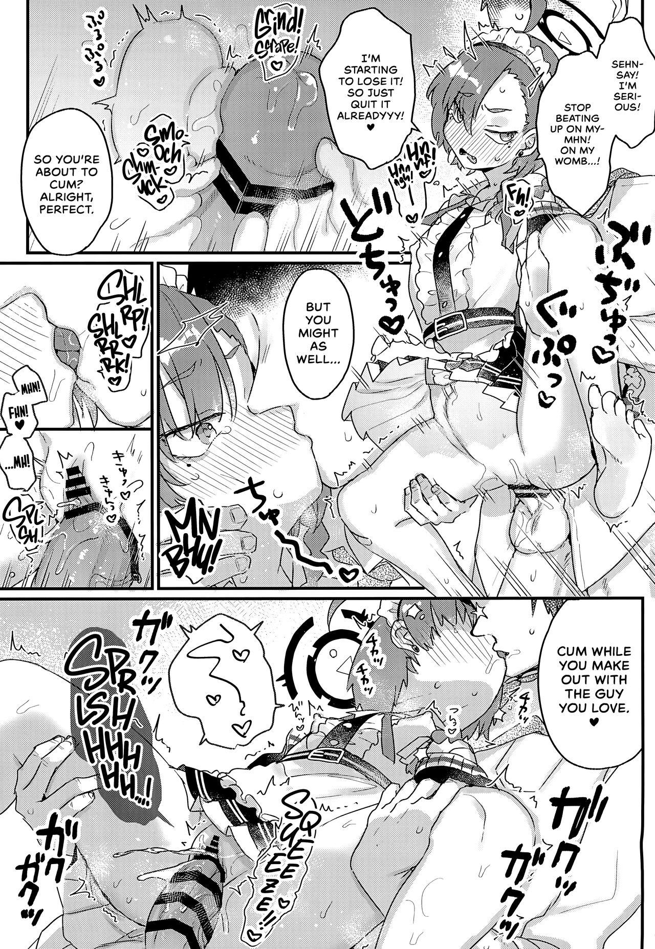 Lezbi Sensei ga Goriosunara Wari to Ikesou na Neru-chan | Even Neru Will Put Out! - Blue archive Blowjob - Page 7