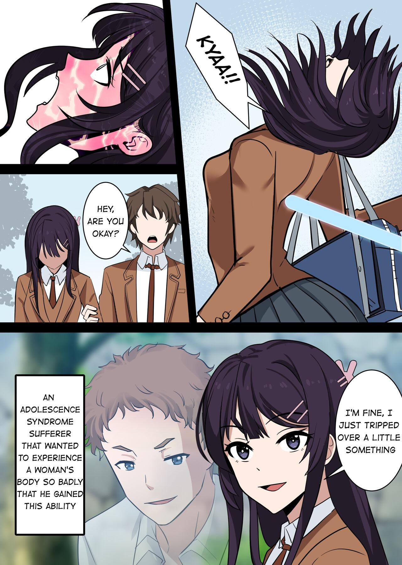 Dominant Possessing Sakurajima Mai and Cucking Her Lover - Seishun buta yarou wa bunny girl senpai no yume o minai Culo - Page 2