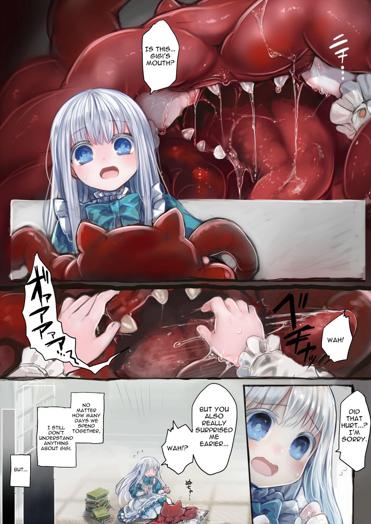 A Girl Embraced By The Tentacle - part 1 25