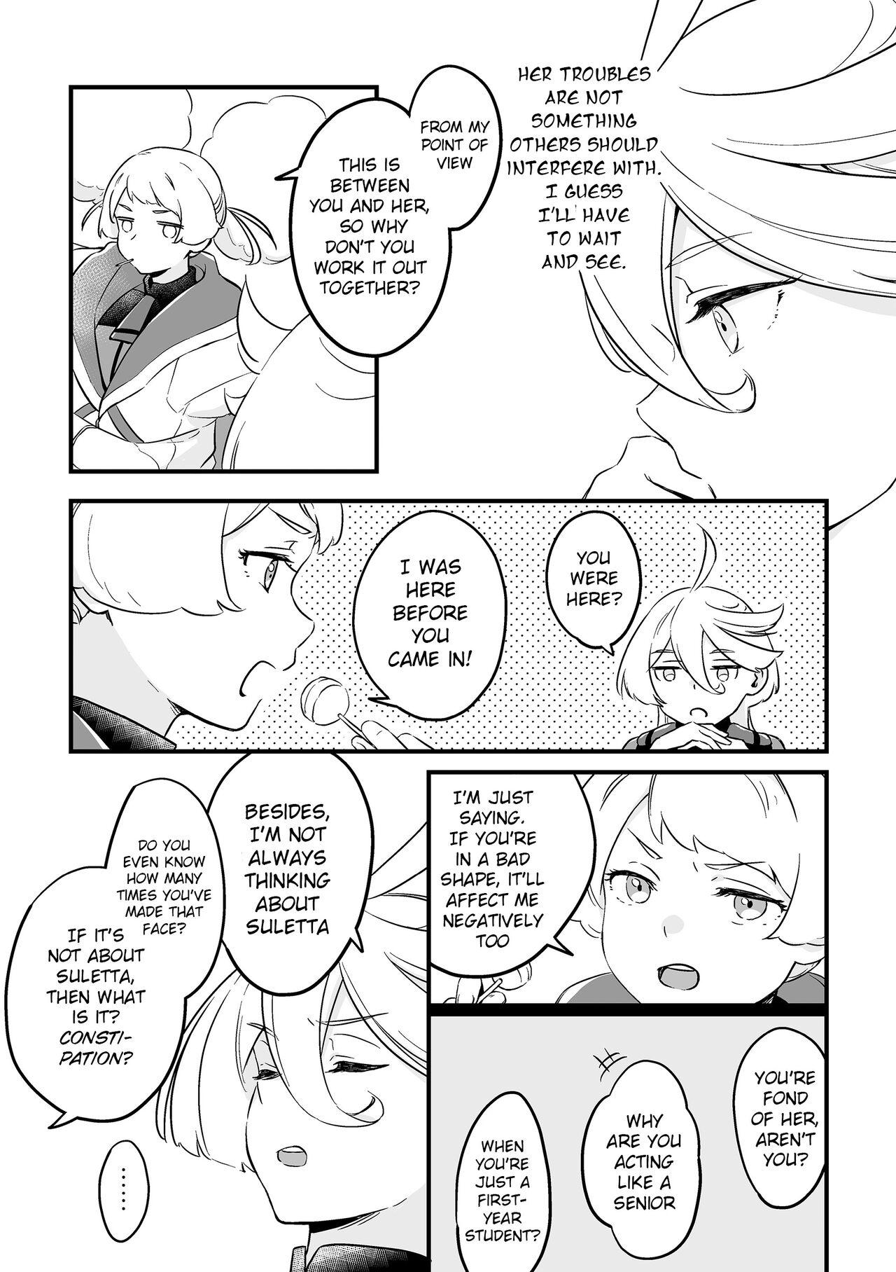 Oralsex Wakaranakute Mo | Even If You Don't Understand - Mobile suit gundam the witch from mercury Foot Fetish - Page 6