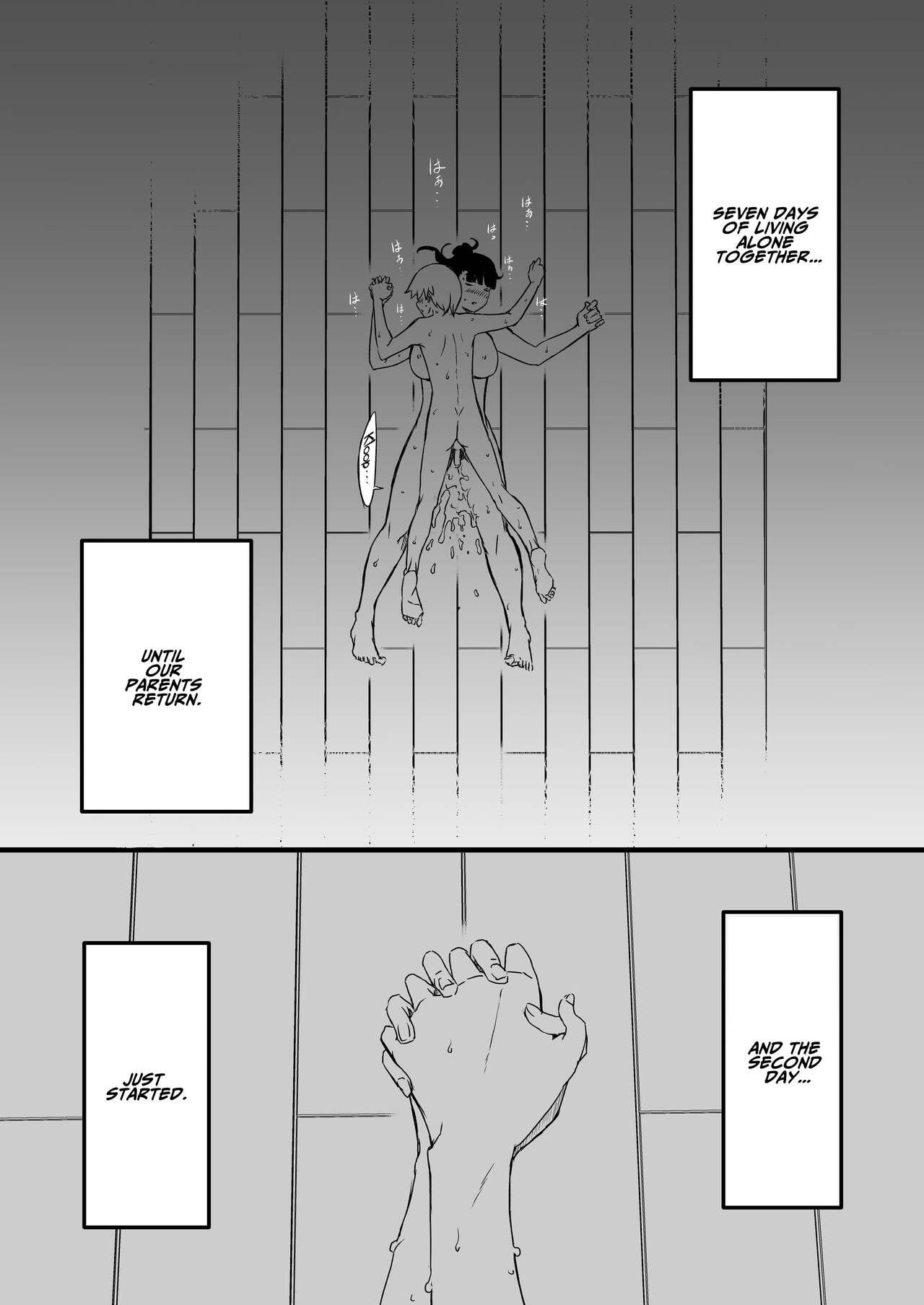 Teenager [Senaka] Giri no Ane to no 7-kakan Seikatsu - 1 [English] [ADTL] - Original Anal Gape - Page 54