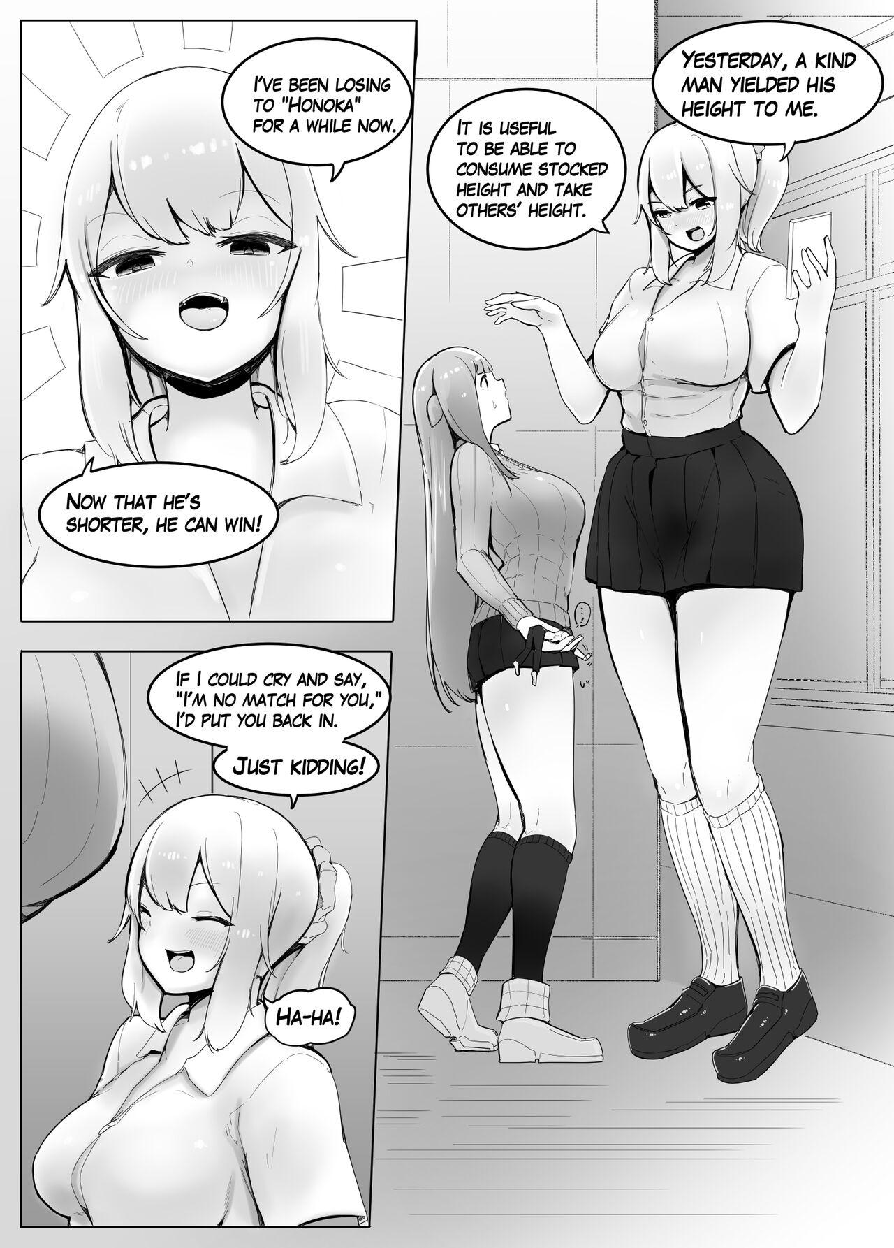 Gay Fetish The Girl Takes My Height. 2 Asses - Page 2
