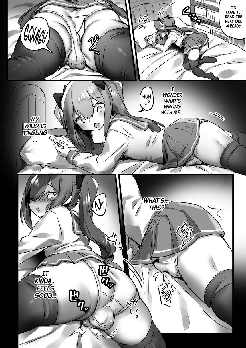 Class Otokonoko ga Yuka Ona de Seitsuu suru Manga | A Manga About The Sexual Awakening of a Trap by Dry Humping his own Bed - Original Sex Tape - Picture 2