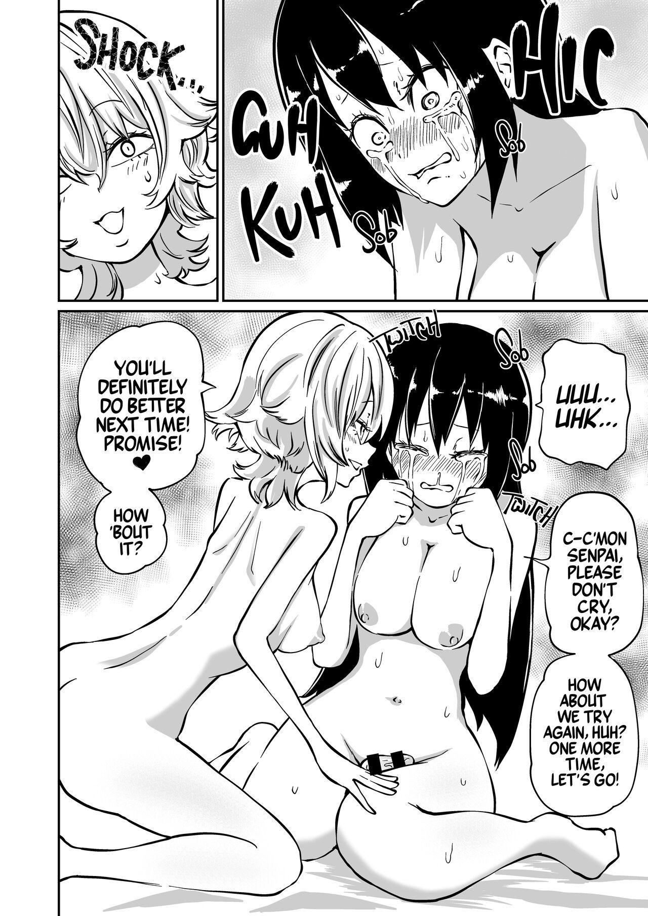 Doutei Futanari Senpai Bitch Kouhai no Amaama Fudeoroshi | Virgin Futanari Gets Cherry Popped by Her Slutty Junior 11