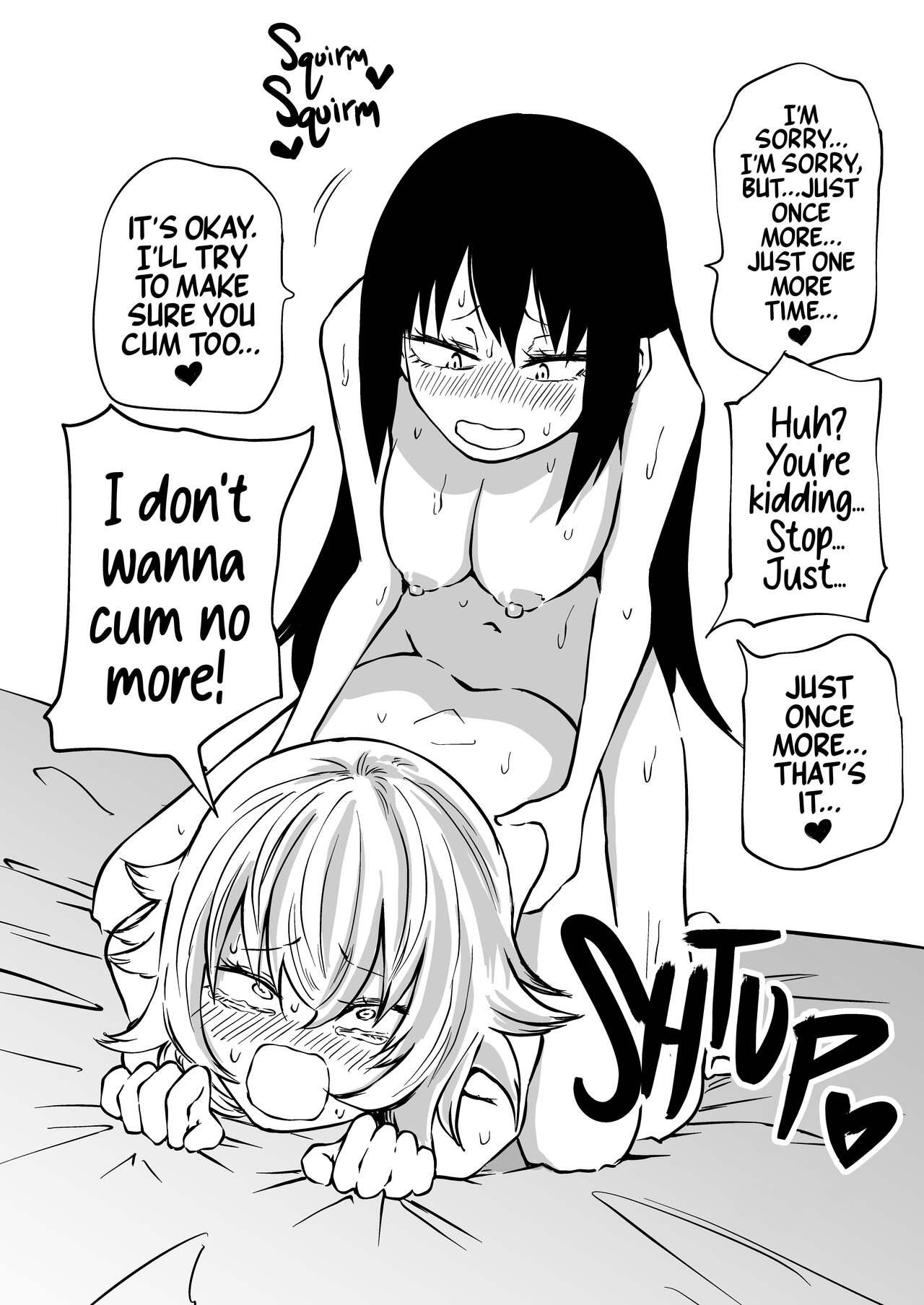 Doutei Futanari Senpai Bitch Kouhai no Amaama Fudeoroshi | Virgin Futanari Gets Cherry Popped by Her Slutty Junior 31