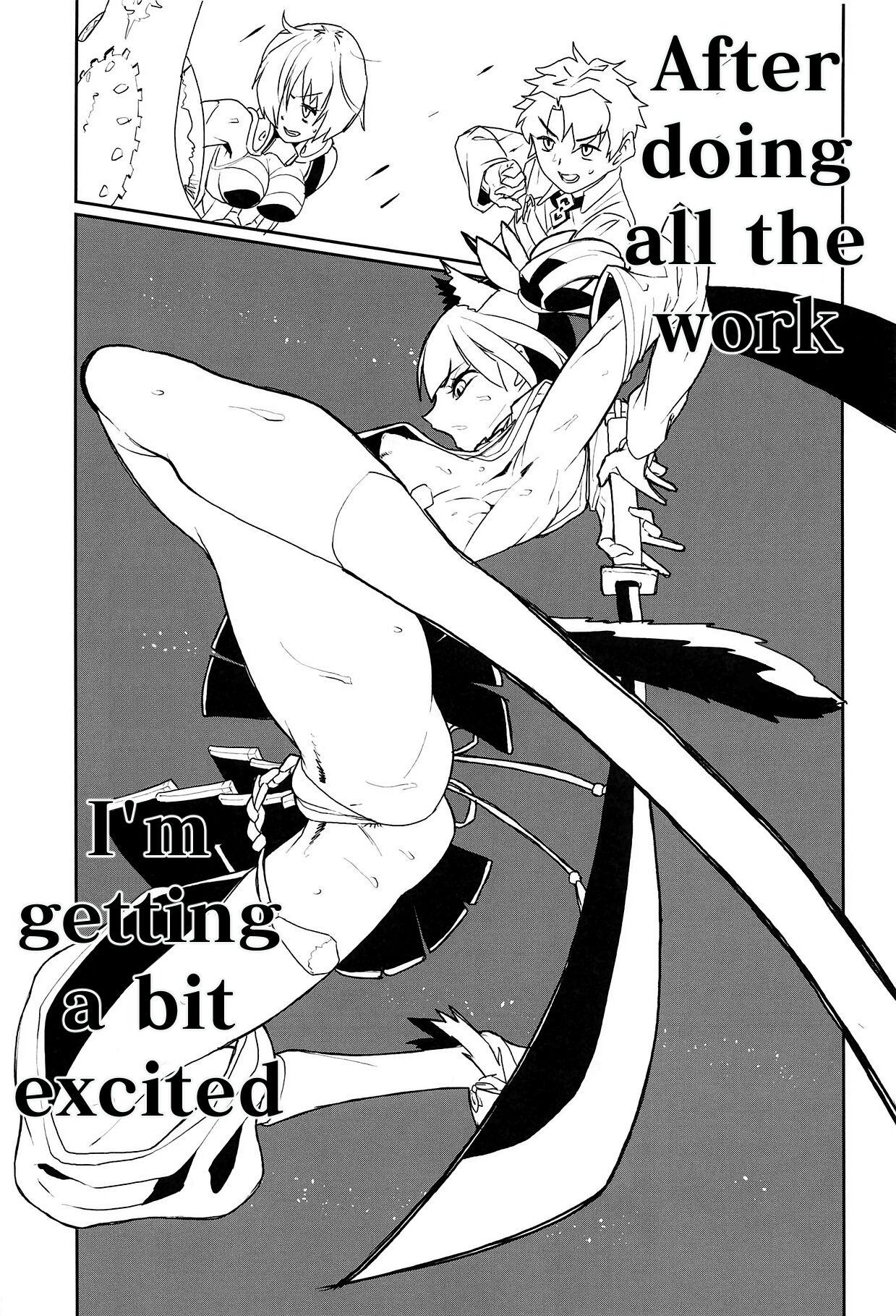 Cum In Pussy Hajime no Ushiwakamaru - Fate grand order Red Head - Page 5