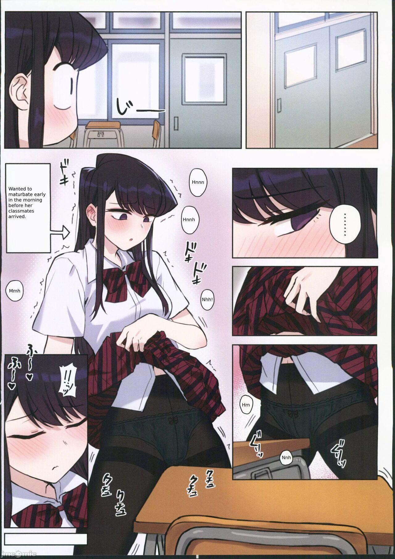 Gay Spank Komi-san wa, H Mousoushou desu. Vol. 2 - Komi-san wa komyushou desu. Fingers - Page 7