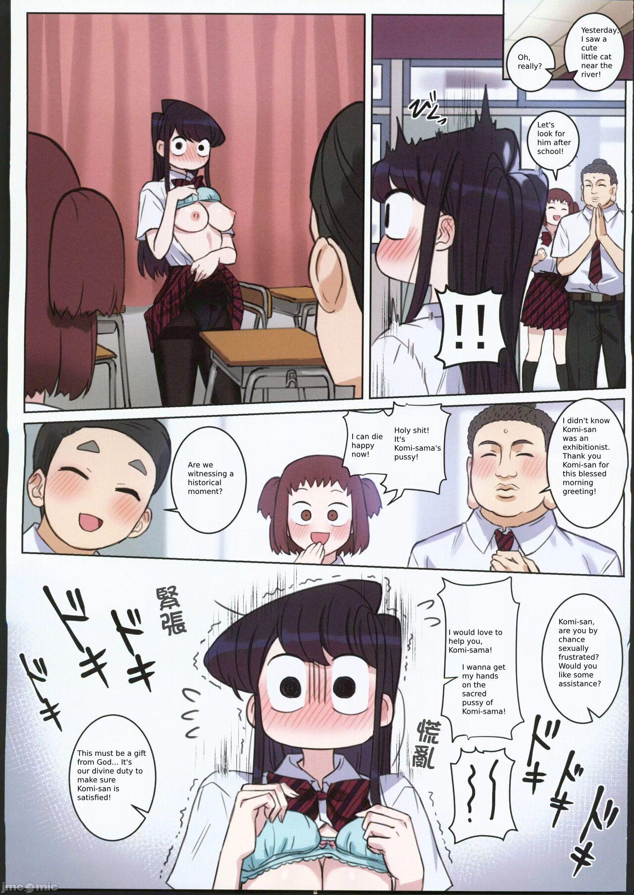 Gay Spank Komi-san wa, H Mousoushou desu. Vol. 2 - Komi-san wa komyushou desu. Fingers - Page 8