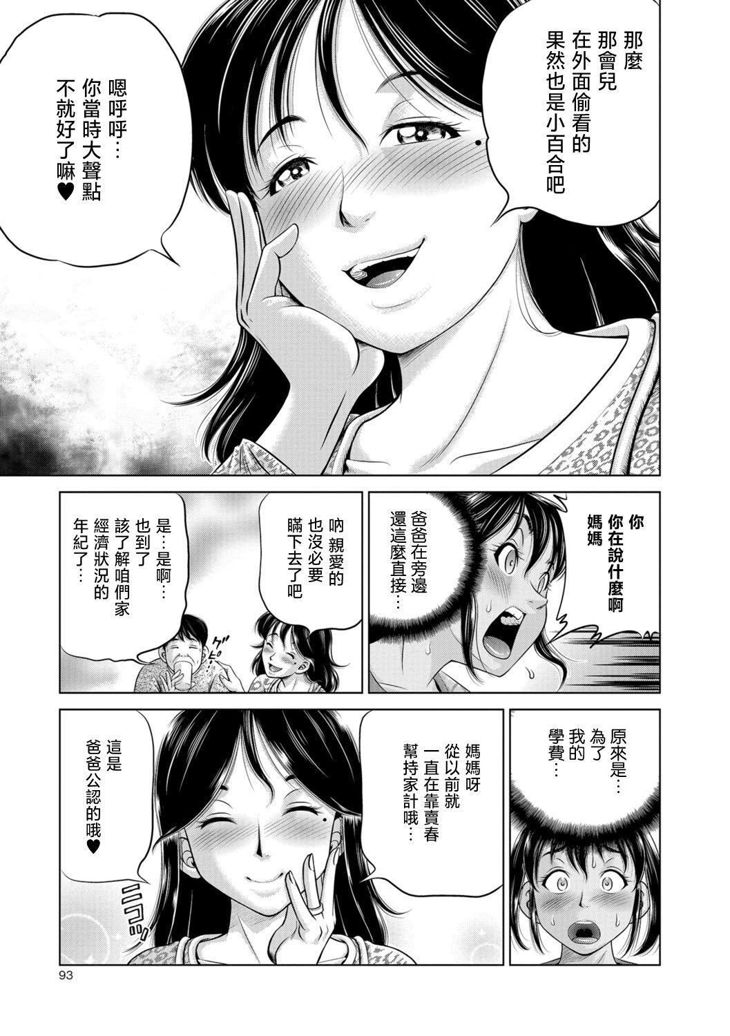 [Gokatsuin Naka] Oyako de Tanetsuke Bitches! ~Otousan wa Siranai Ninsin~ Ch. 1 (COMIC Mate Legend Vol. 26 2019-04) [Chinese] [Shift+F5 个人汉化] [Digital] 7