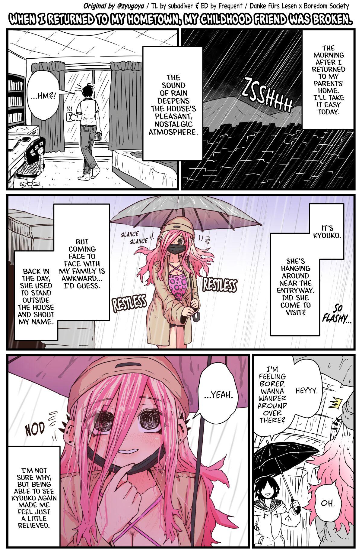 Cowgirl When I Returned to My Hometown, My Childhood Friend was Broken - Original Highschool - Page 5
