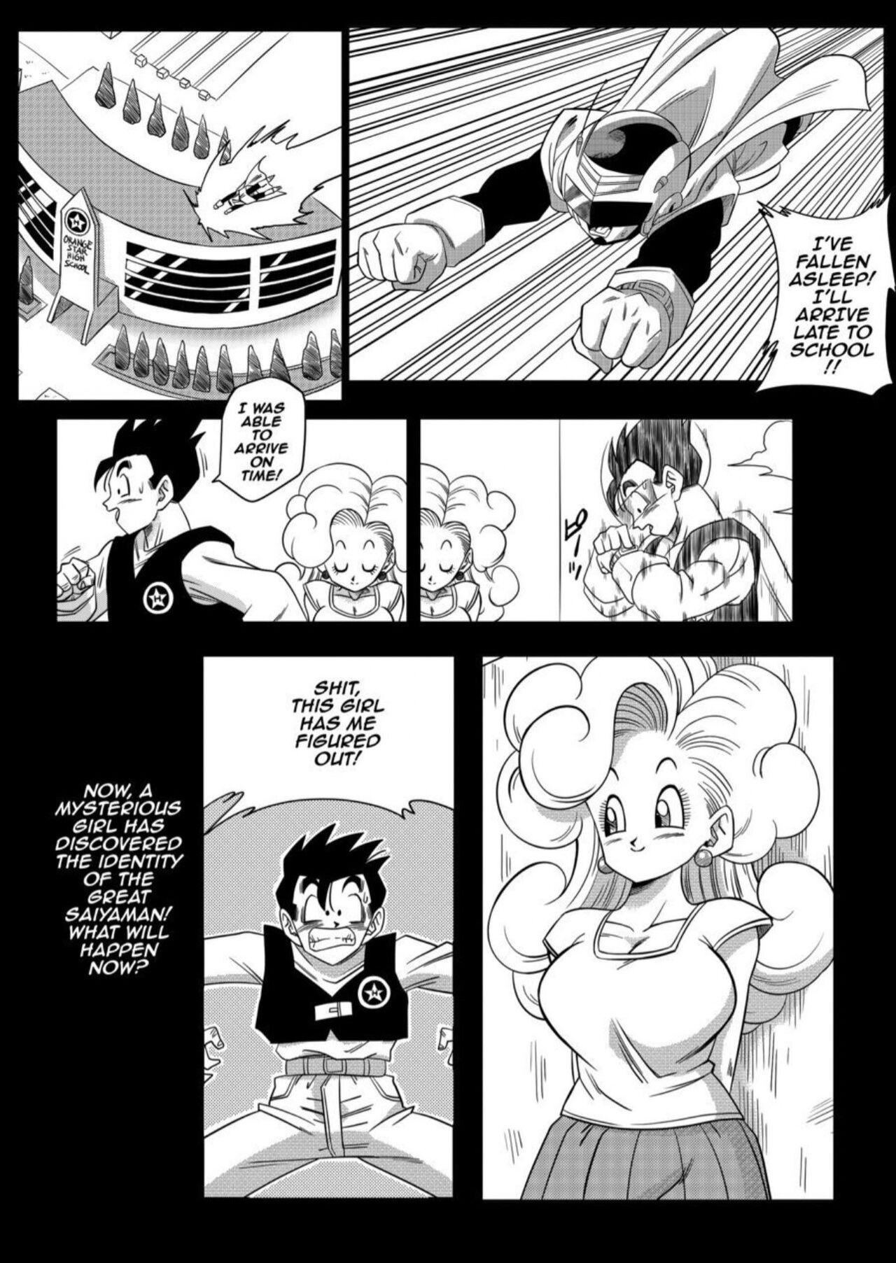 Double [Yamamoto] Love Triangle Z 6 (Dragon Ball) Z [English] - Dragon ball z Tongue - Page 5