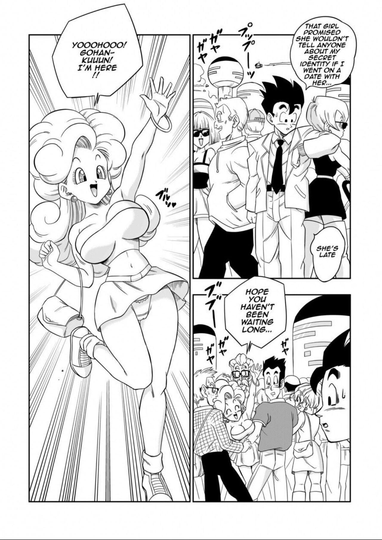 Double [Yamamoto] Love Triangle Z 6 (Dragon Ball) Z [English] - Dragon ball z Tongue - Page 7