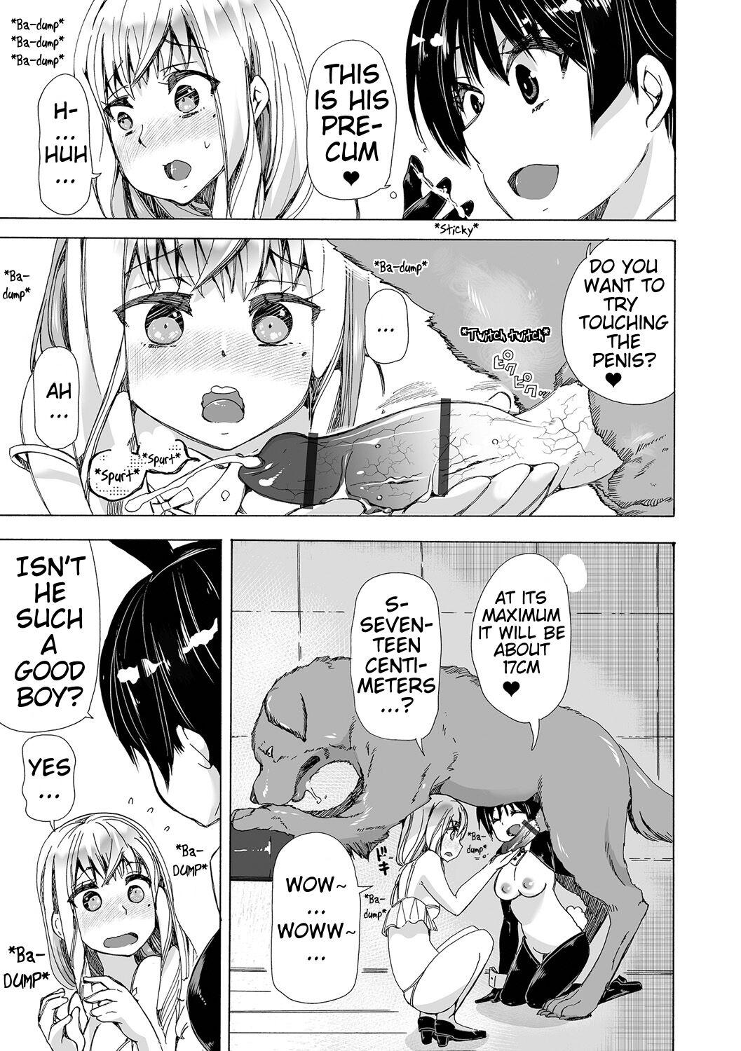 Two Juukan Wanko Therapist! | Bestiality☆Doggy Therapist! Cheerleader - Page 9