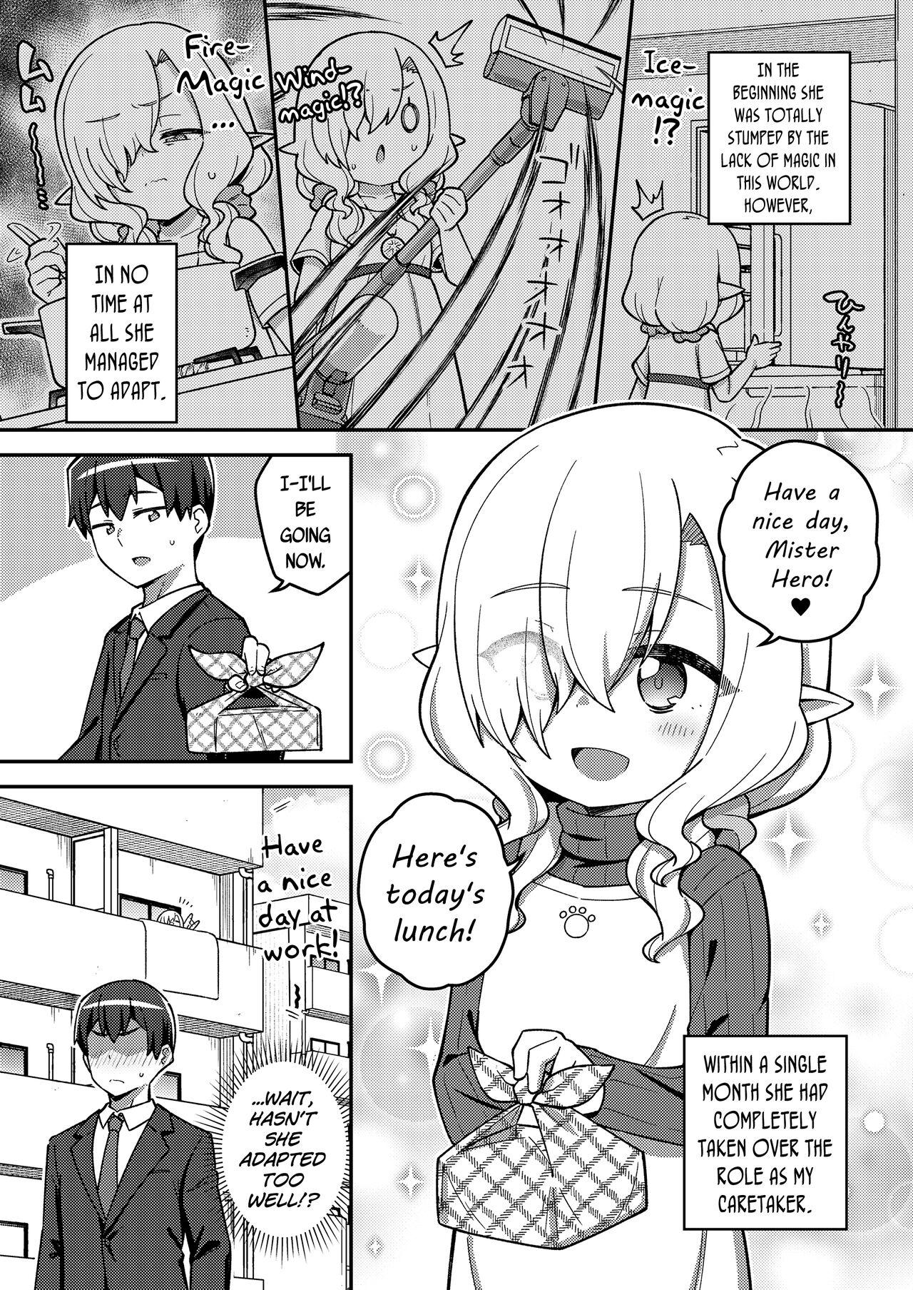 Orgasms Isekai Oshikake Elf-san | The Stalker Elf From Another World Pinoy - Page 5