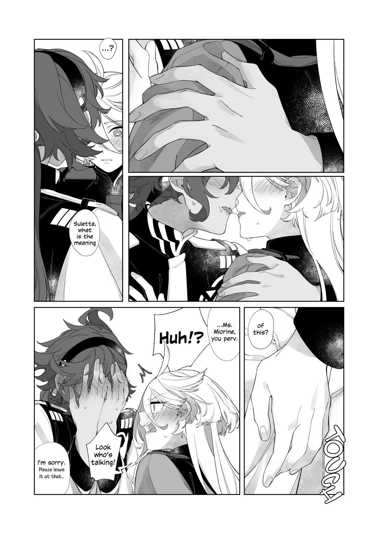 Hardcore Gay Kiss no Ato Nani ga Shitai? | After Kissing, What Else Do You Want to Do? - Mobile suit gundam the witch from mercury HD - Page 12