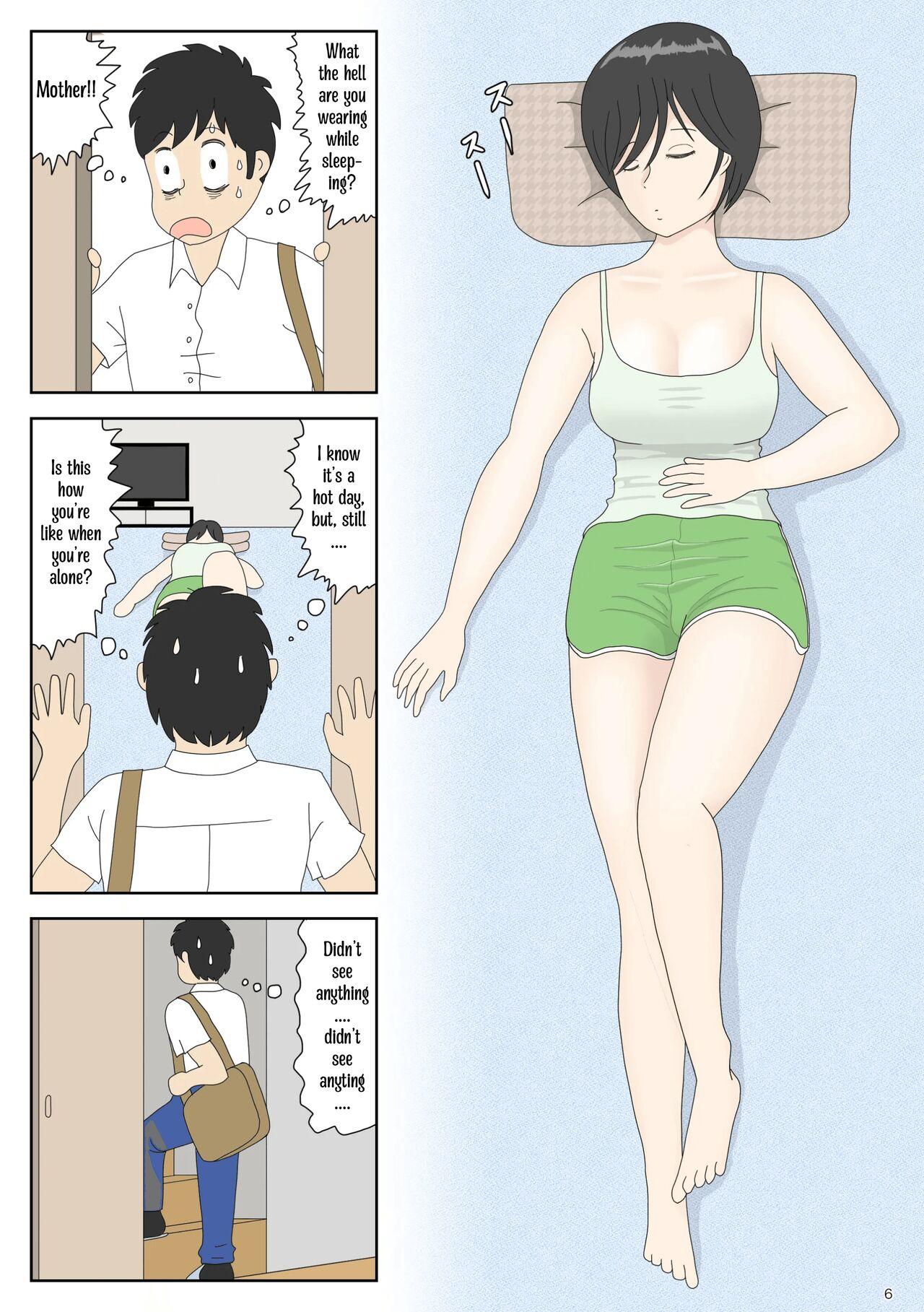 Vietnamese [Mizuarai no kai] Onaneta Kaa-san 2 ~Otto no Yoko de~ | Masturbating to Mom ~Beside Her Husband~ [English] [Kyuulab] - Original Orgy - Page 6