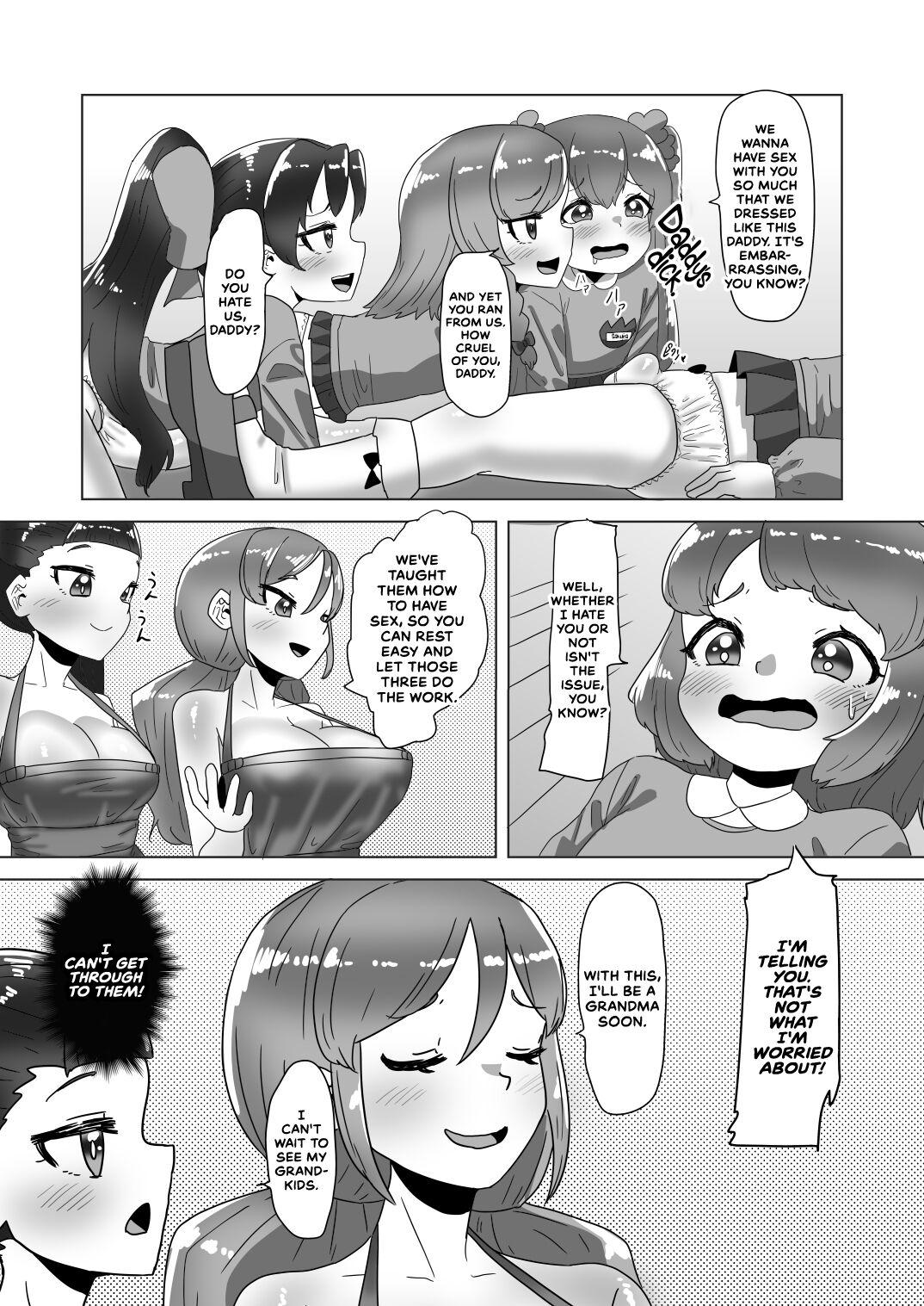Storyline Otokonoko Papa to Futanari Kazoku no Dairankou Party! - Original Gay Handjob - Page 11