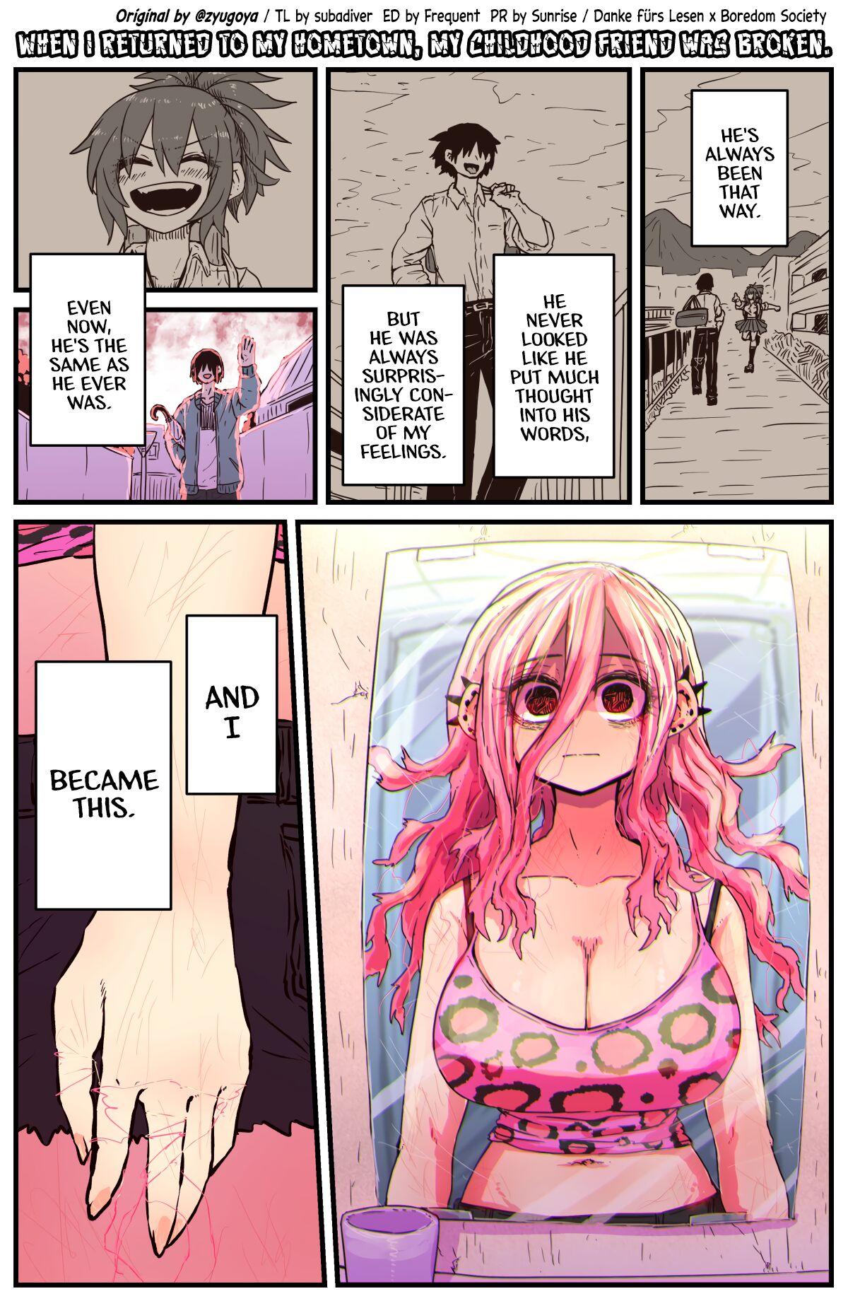Taboo When I Returned to My Hometown, My Childhood Friend was Broken - Original Tites - Page 9