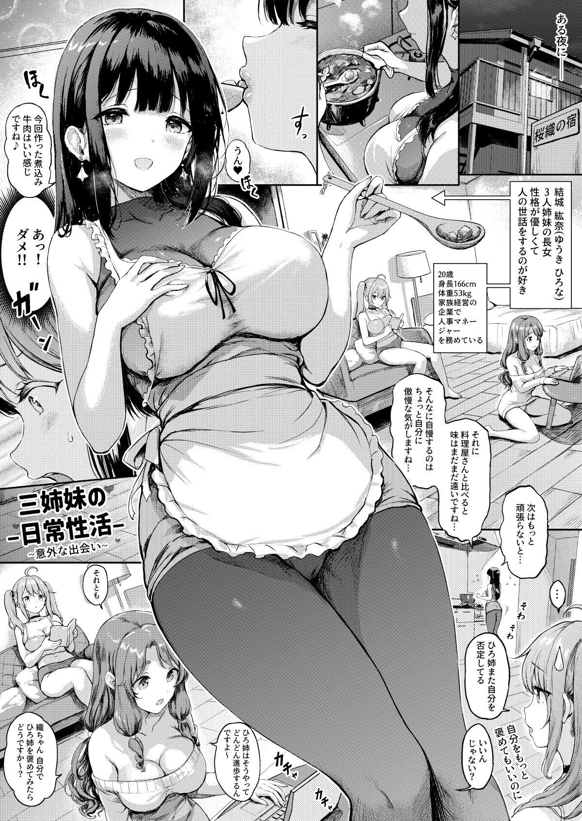 Bigbutt Sanshimai Manga ep1 - Original Cachonda - Picture 2