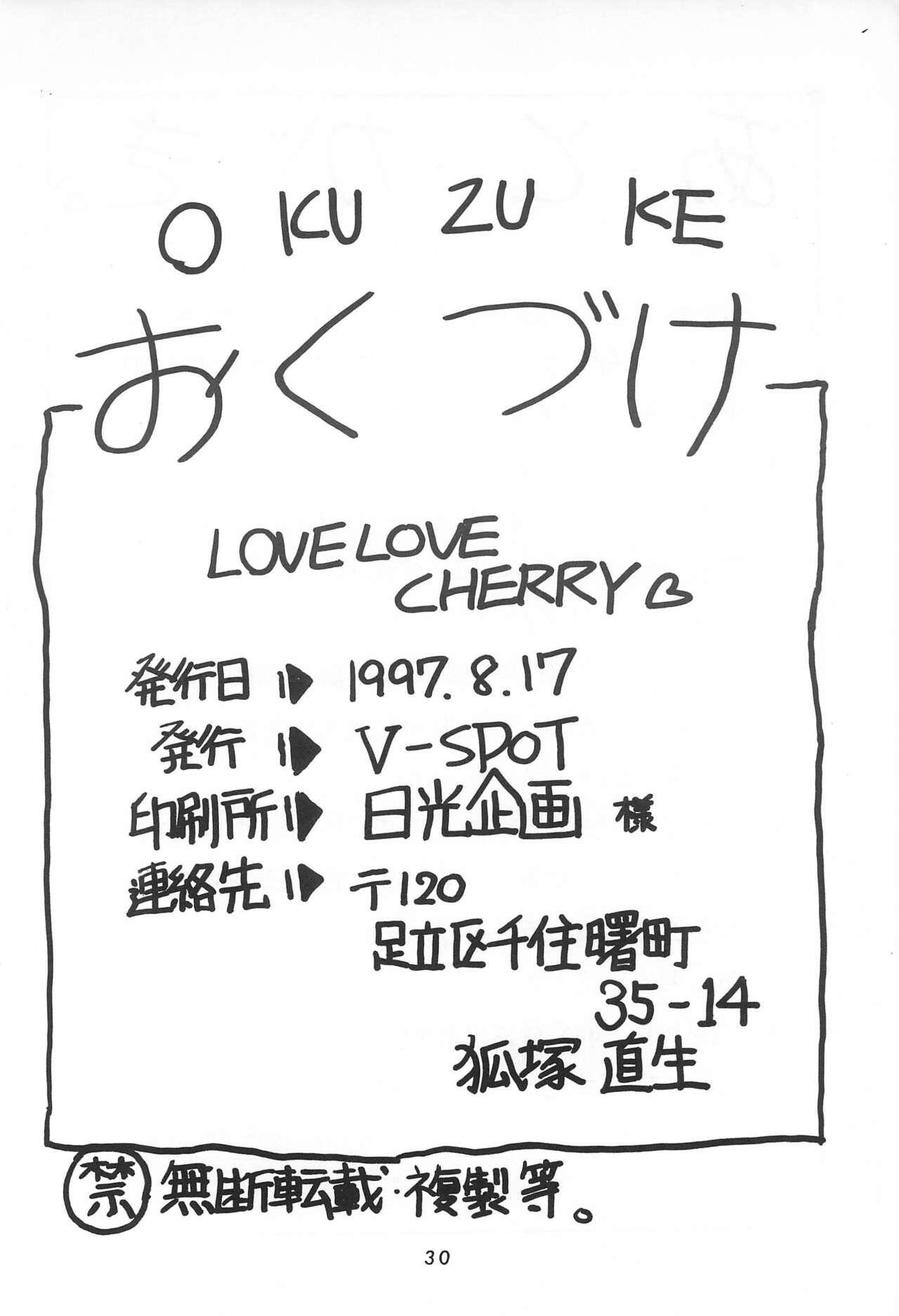 LOVE LOVE CHERRY 31