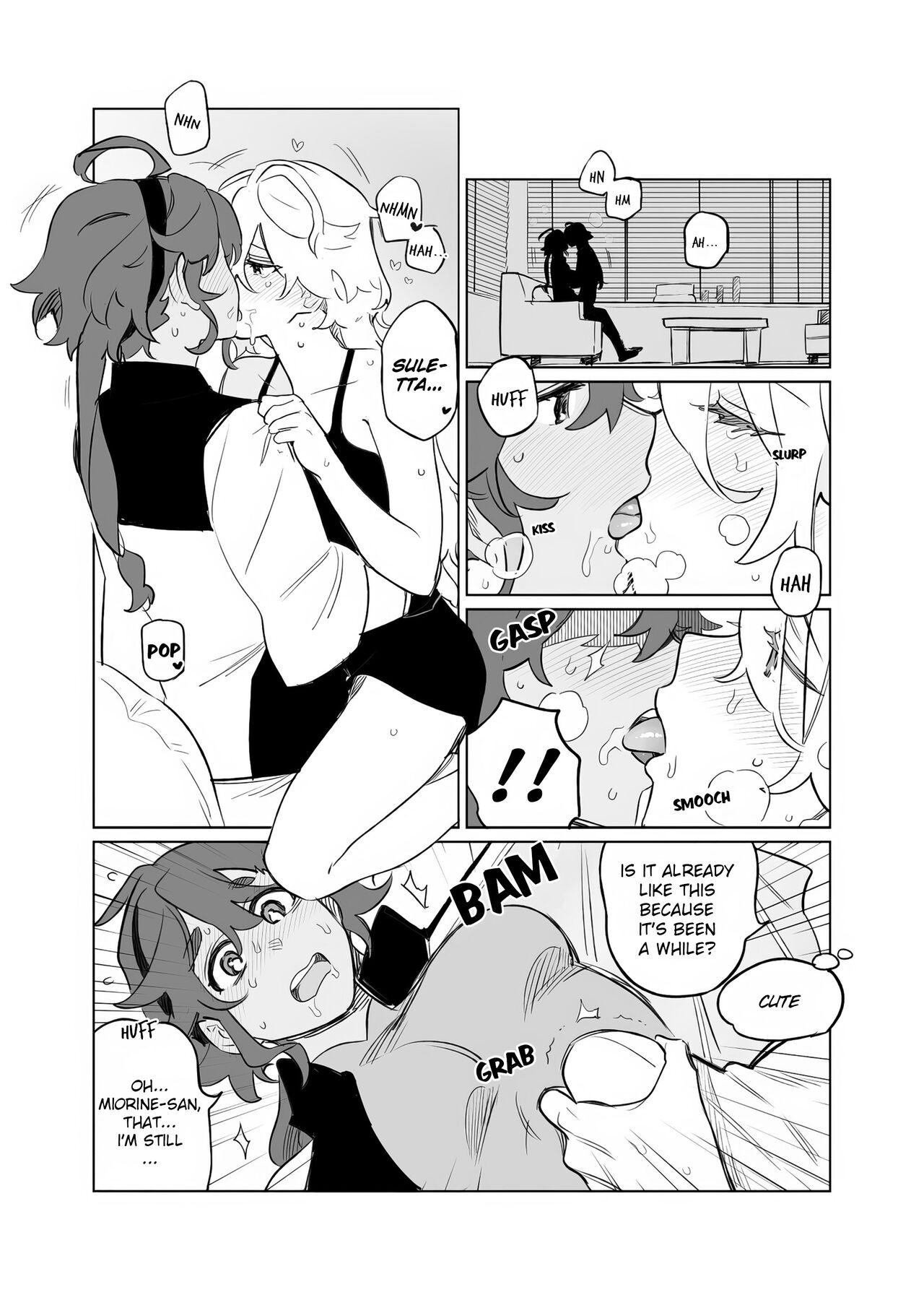 Lezdom Are you okay, Miorine-san? - Mobile suit gundam the witch from mercury Insane Porn - Page 4