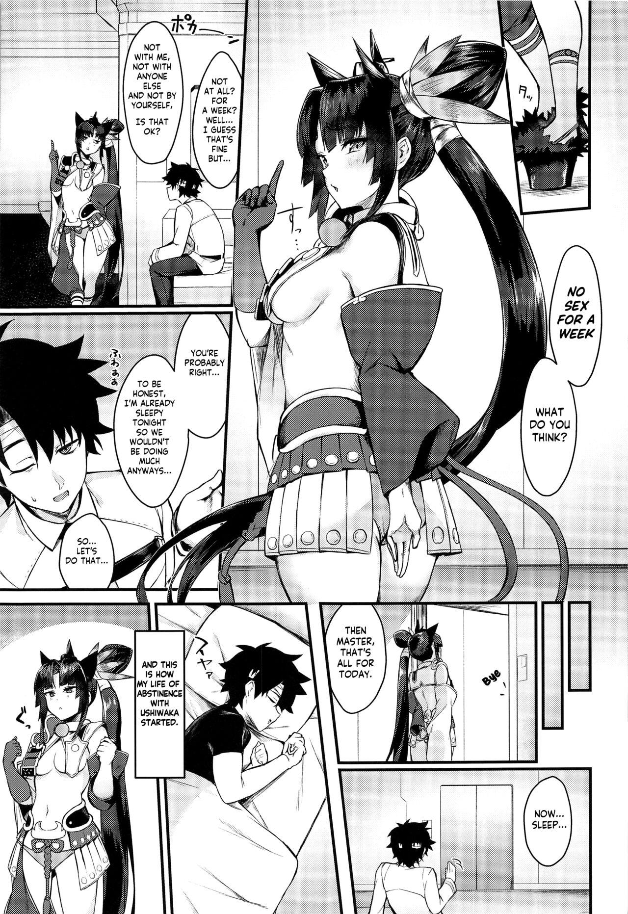 Piercing Ushiwakamaru to Kinyoku Seikatsu | Ushiwakamaru without SEX - Fate grand order Super Hot Porn - Page 4