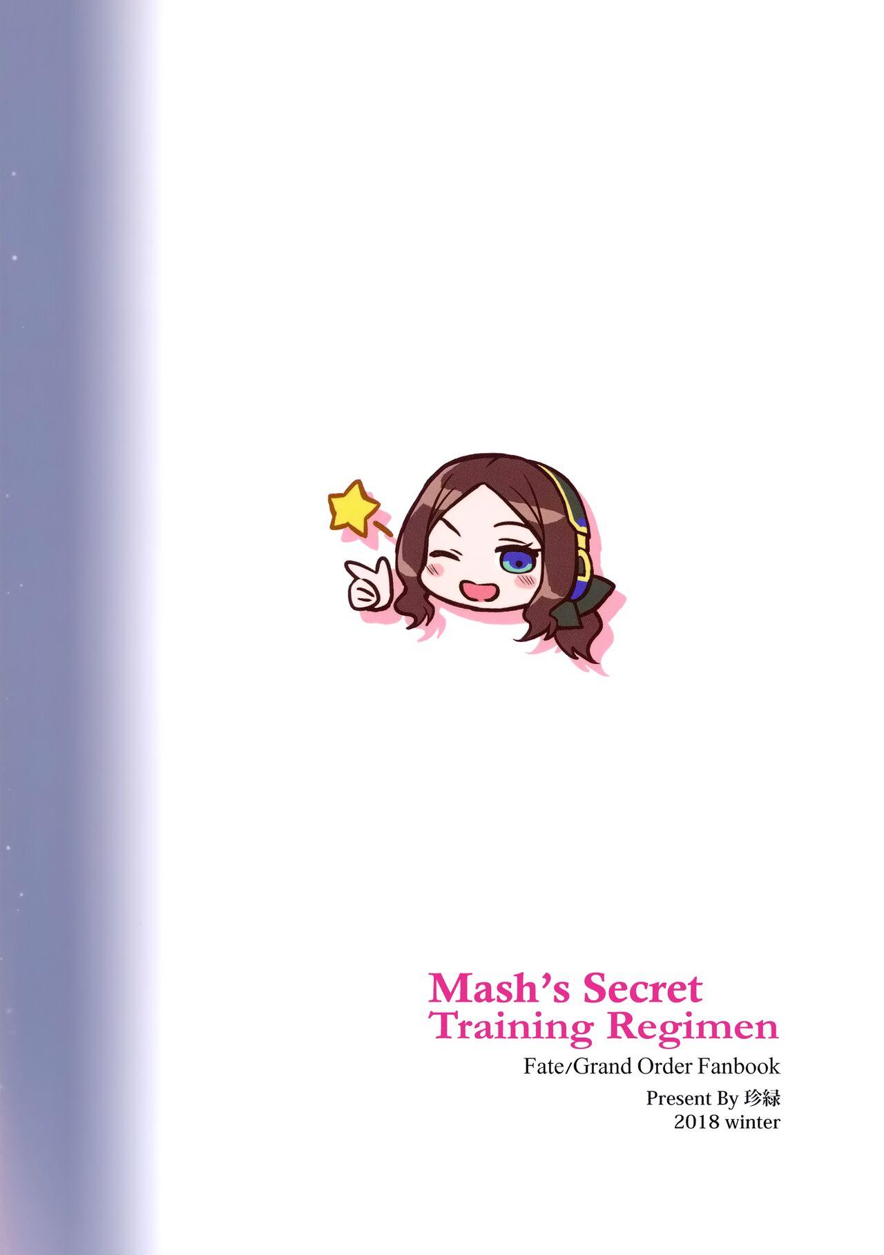 Thot Mash no Himitsu Tokkun | Mash's Secret Training Regimen - Fate grand order Girl Fucked Hard - Page 21