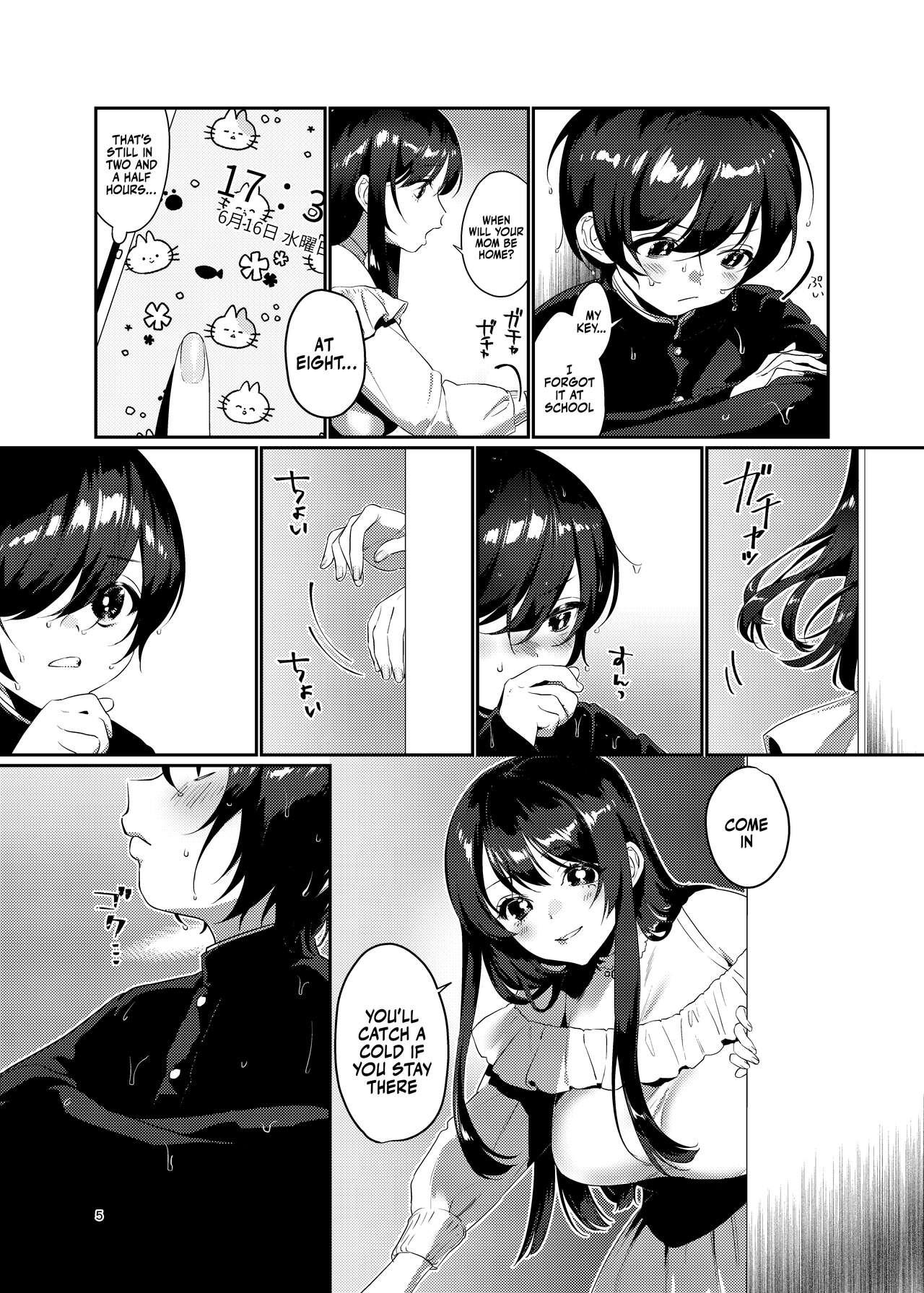 Best Blowjobs Ame, Nochi to Nari no Onee-san | Ame, Later Sister - Original Fellatio - Page 4