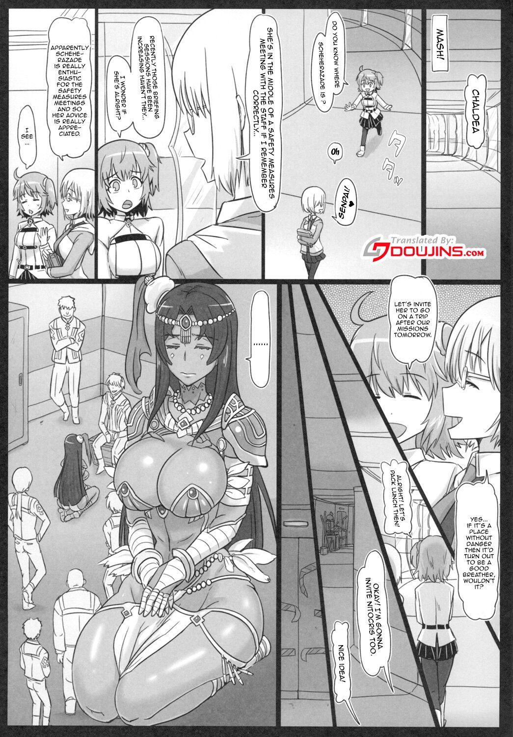 Bare Senya no Nikujoku | A Thousand And One Nights Worth of Lust - Fate grand order Class - Page 2