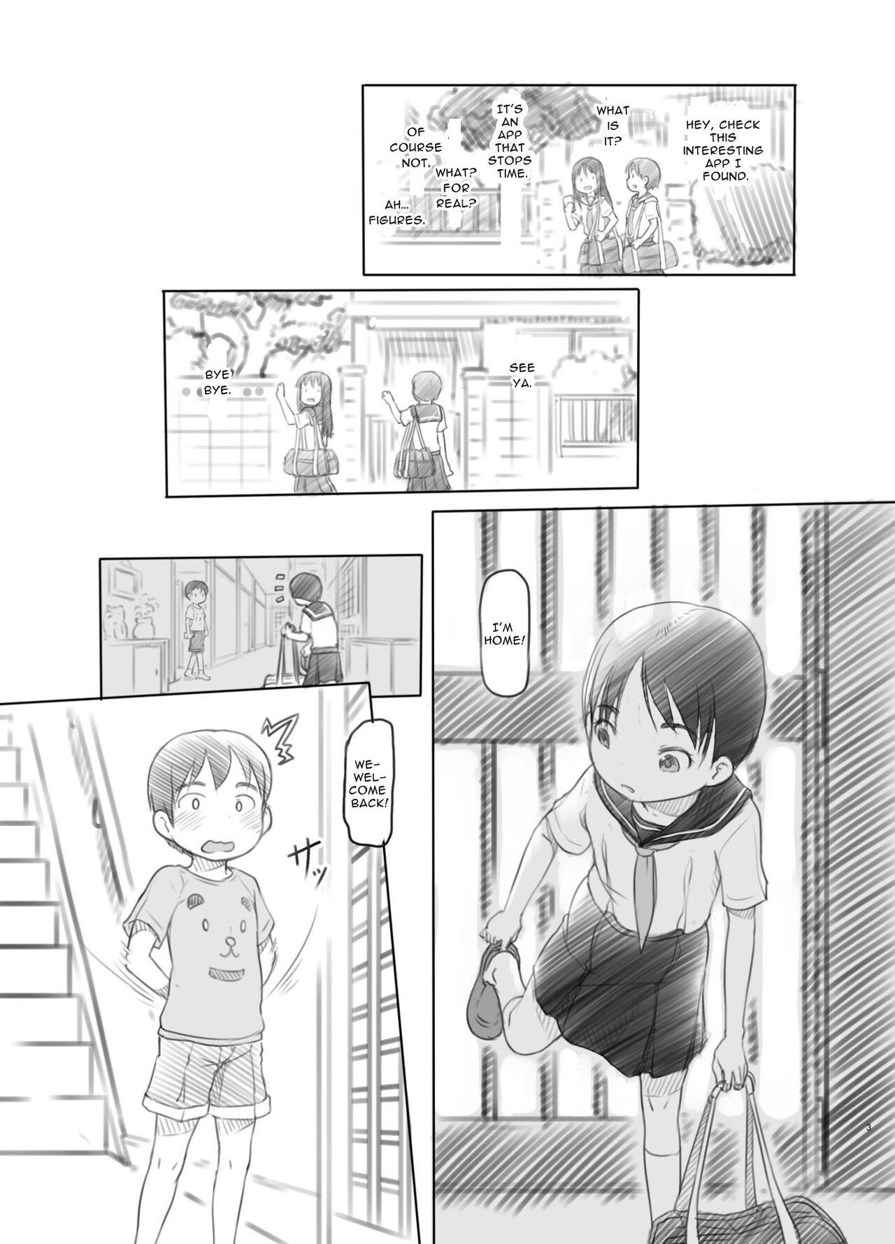 Full Sei ni Kyoumi ga Detekita Otouto ni Jikan Teishi Appli o Ataete Mita | I gave a time-stop app to my little brother who recently got interested in sexual stuff - Original Sislovesme - Page 3