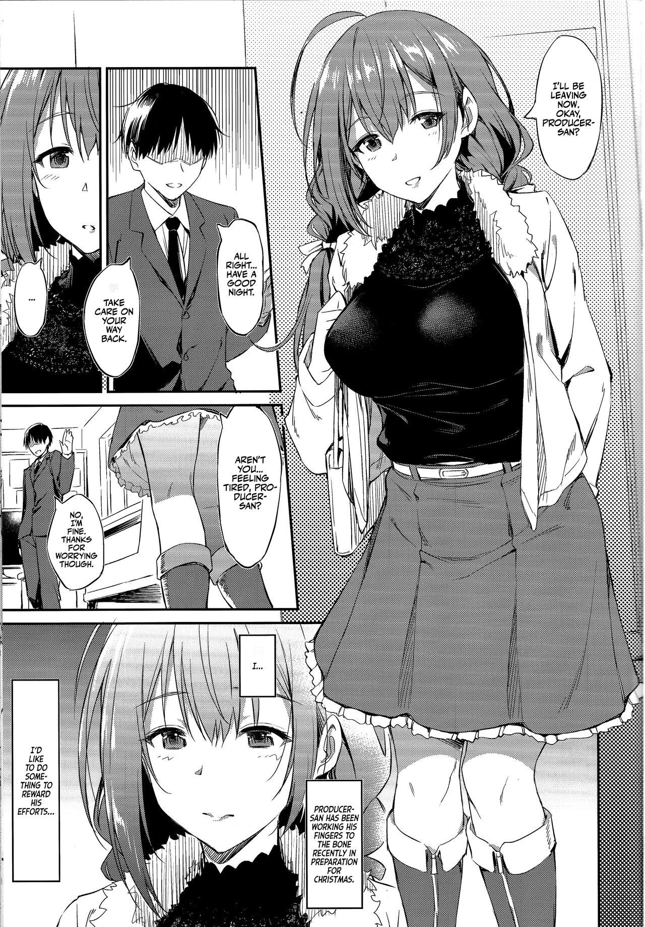 Blowjob (2021-03 Akihabara Chou Doujinsai) [AERODOG (inu)] Chiyuki-san no Yasashii Shasei Kanri | Chiyuki-san's Lovely Sperm Management (THE iDOLM@STER: Shiny Colors) [English] [Team Rabu2] - The idolmaster Young Men - Picture 2