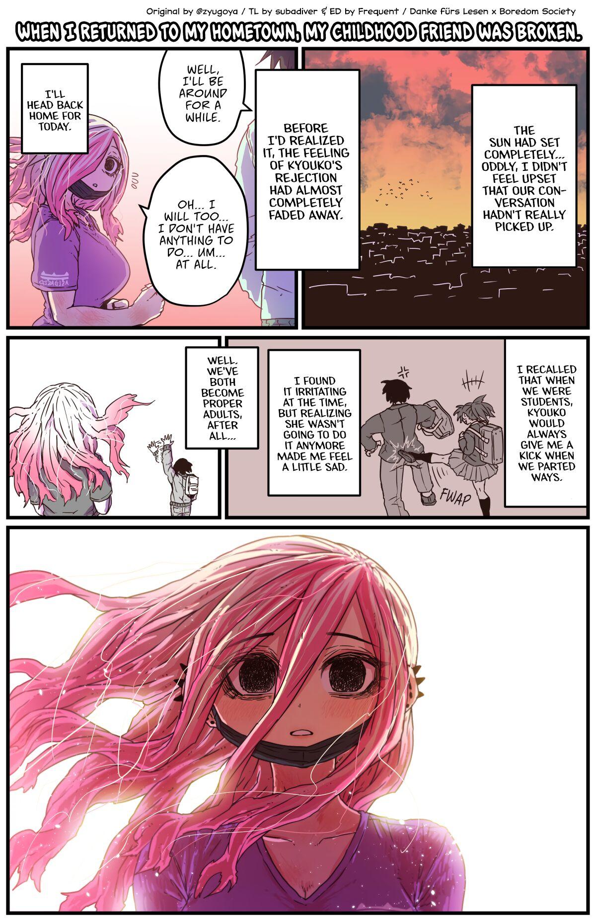 Mmf When I Returned to My Hometown, My Childhood Friend was Broken - Original Amatoriale - Page 5